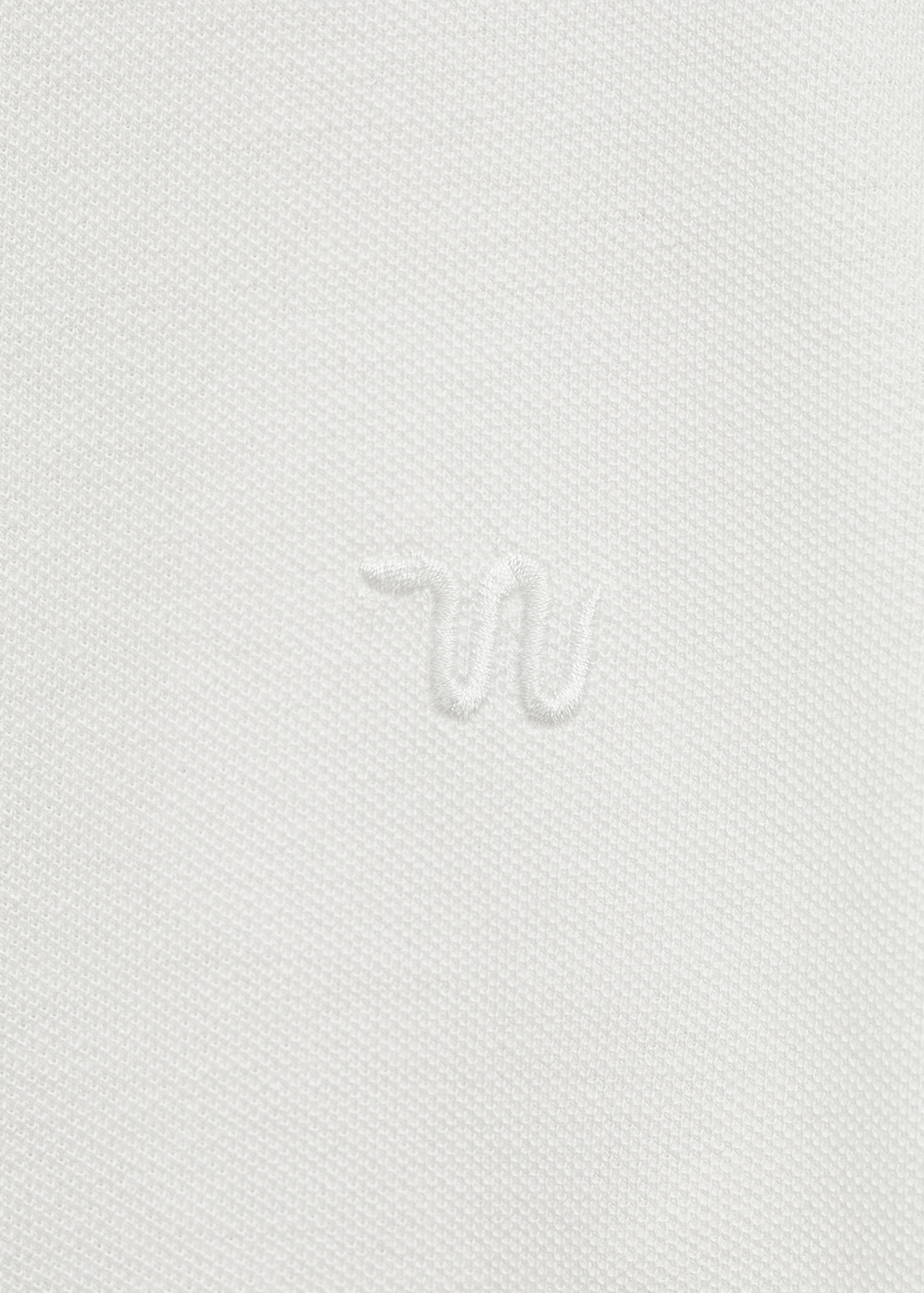 100% cotton polo shirt - Details of the article 0