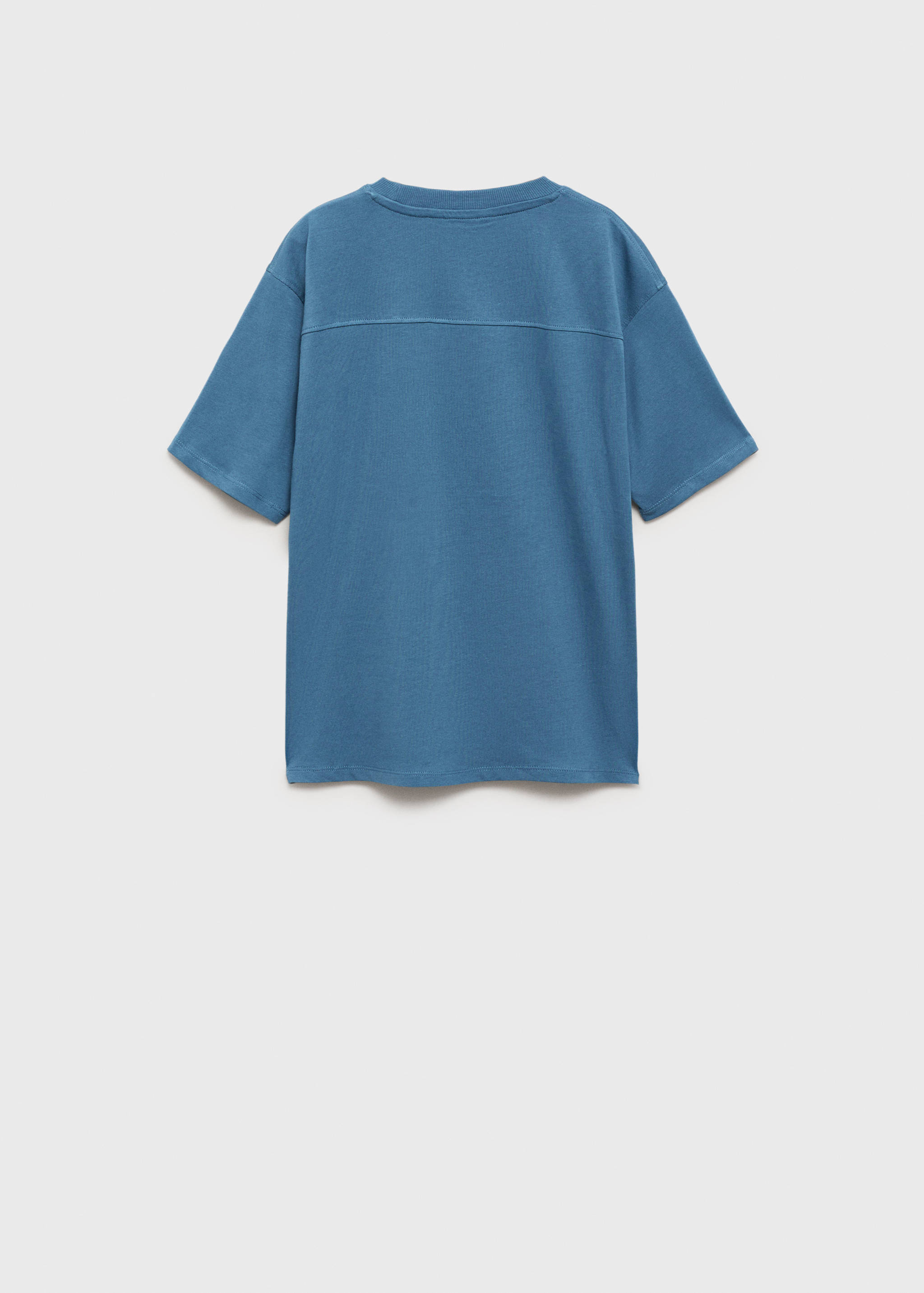 Printed cotton-blend t-shirt - Reverse of the article