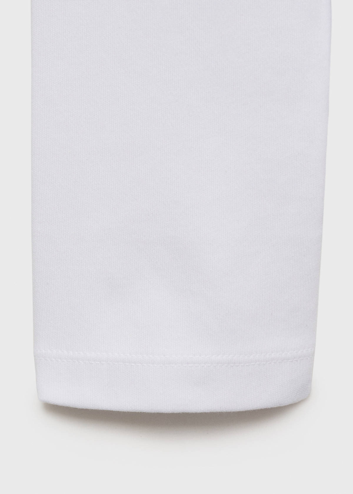 Cotton maternity t-shirt — White