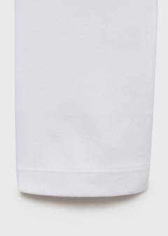 Cotton maternity t-shirt — White 7