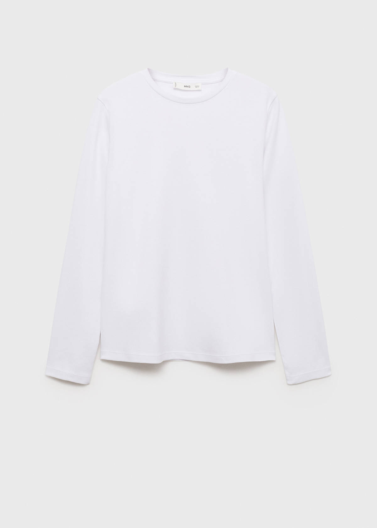 Cotton maternity t-shirt — White