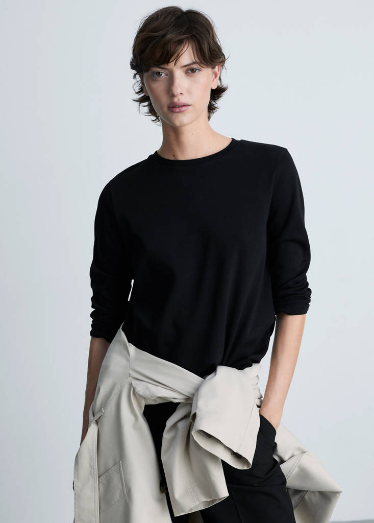 Cotton maternity t-shirt