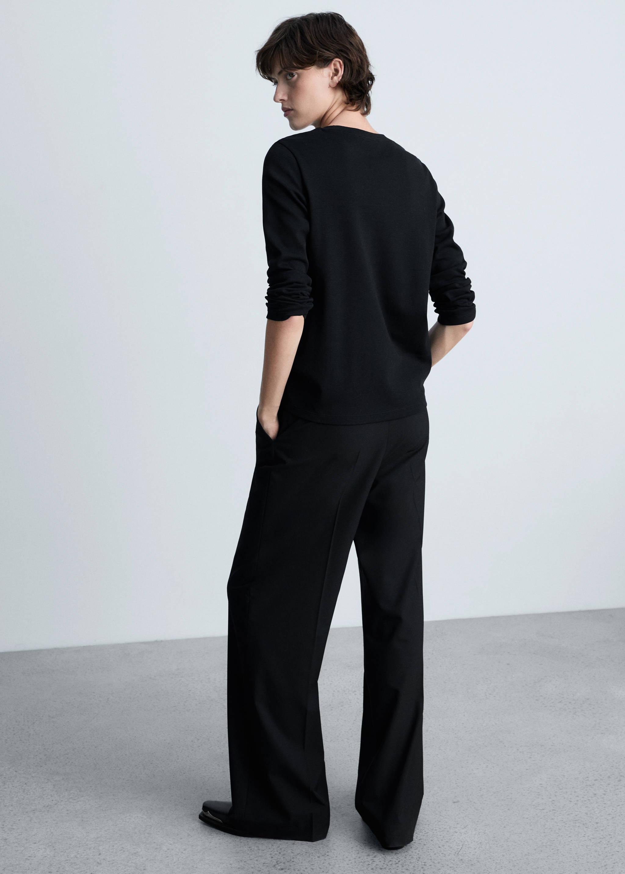 Cotton maternity t-shirt - Reverse of the article
