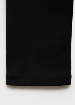 Cotton maternity t-shirt — Black 7