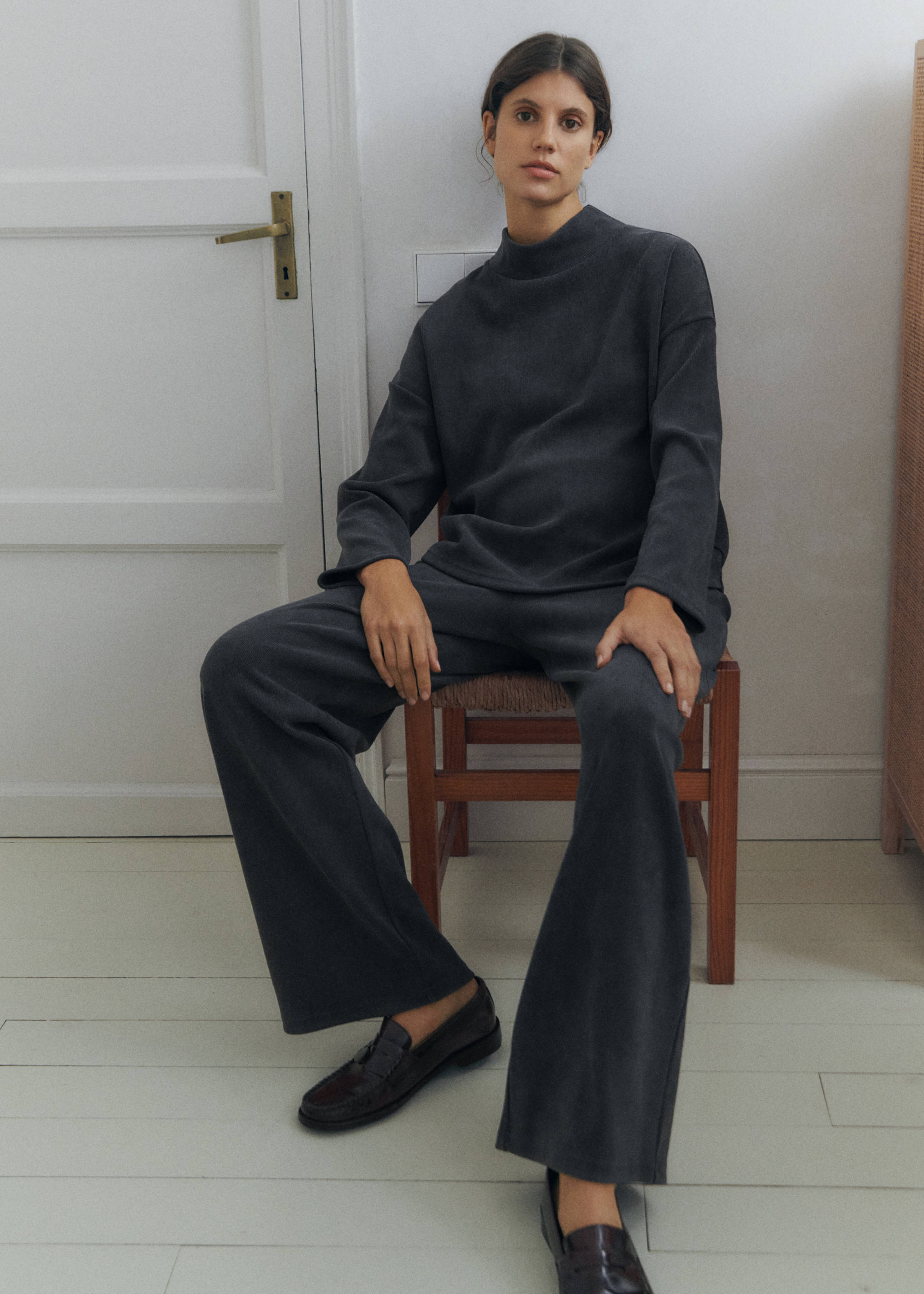 Corduroy maternity sweater - Details of the article 7