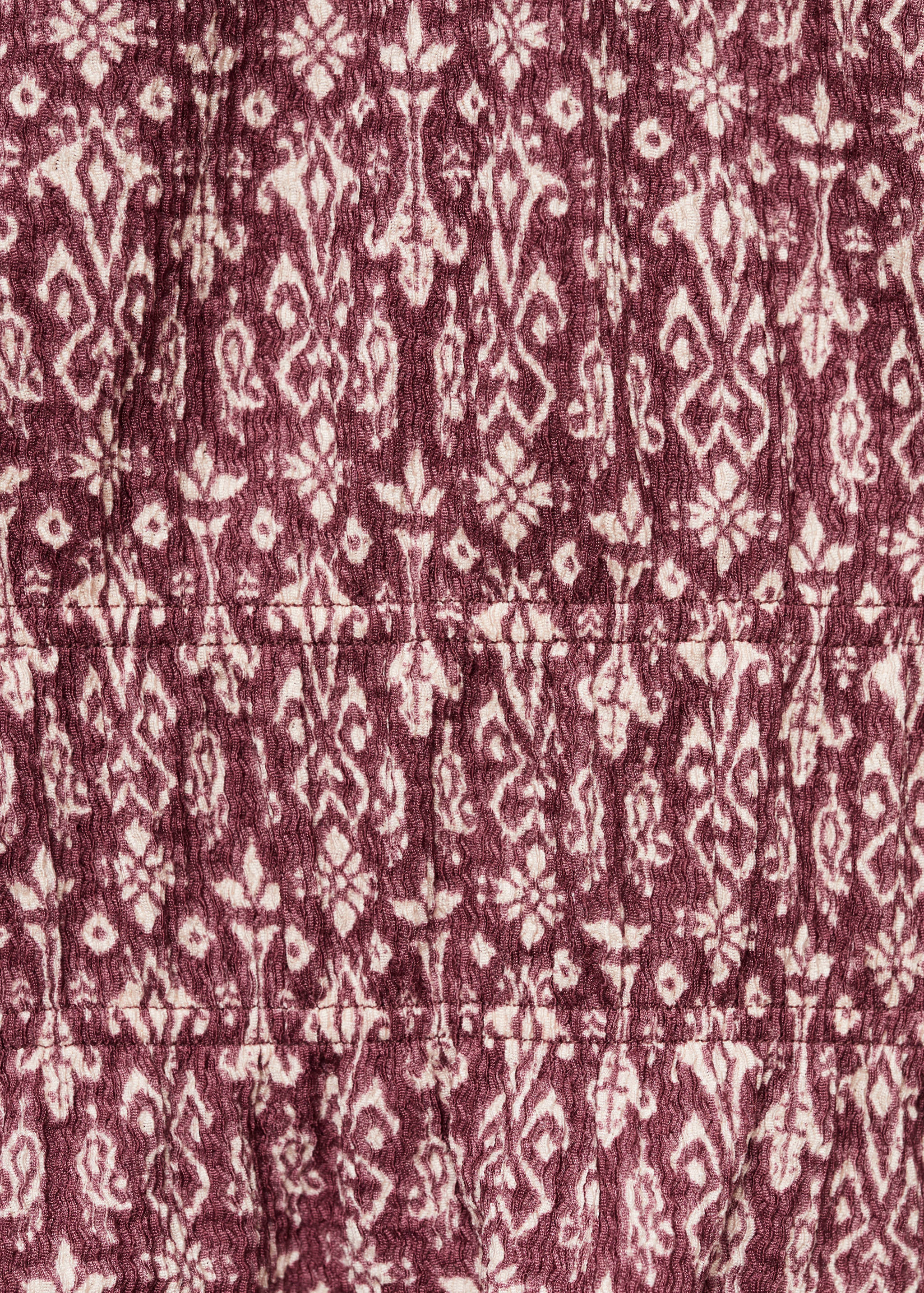 Ruched printed blouse - Details of the article 8