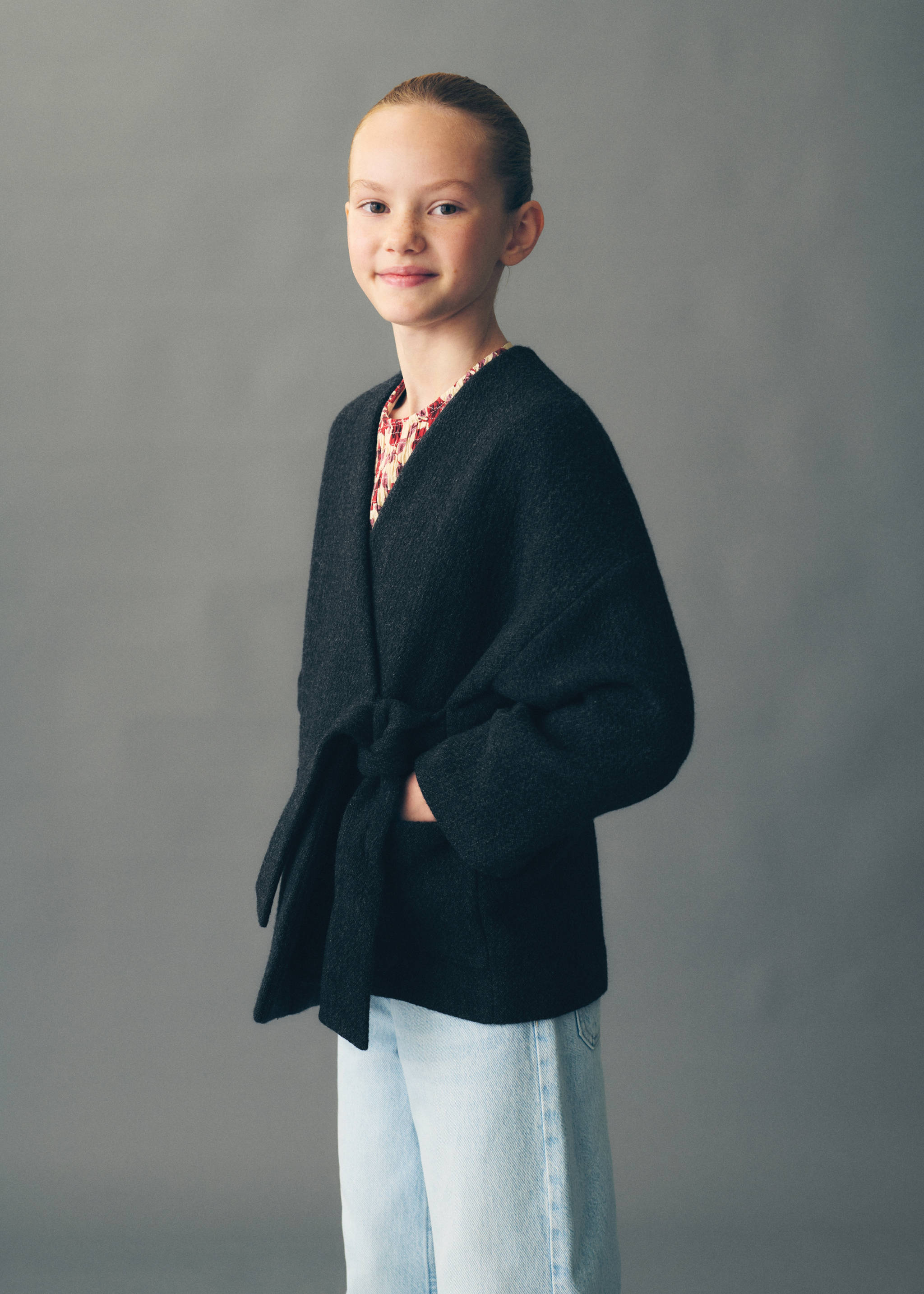 Manteco wool jacket - Details of the article 3, Charcoal. Ref: 87040647-00.