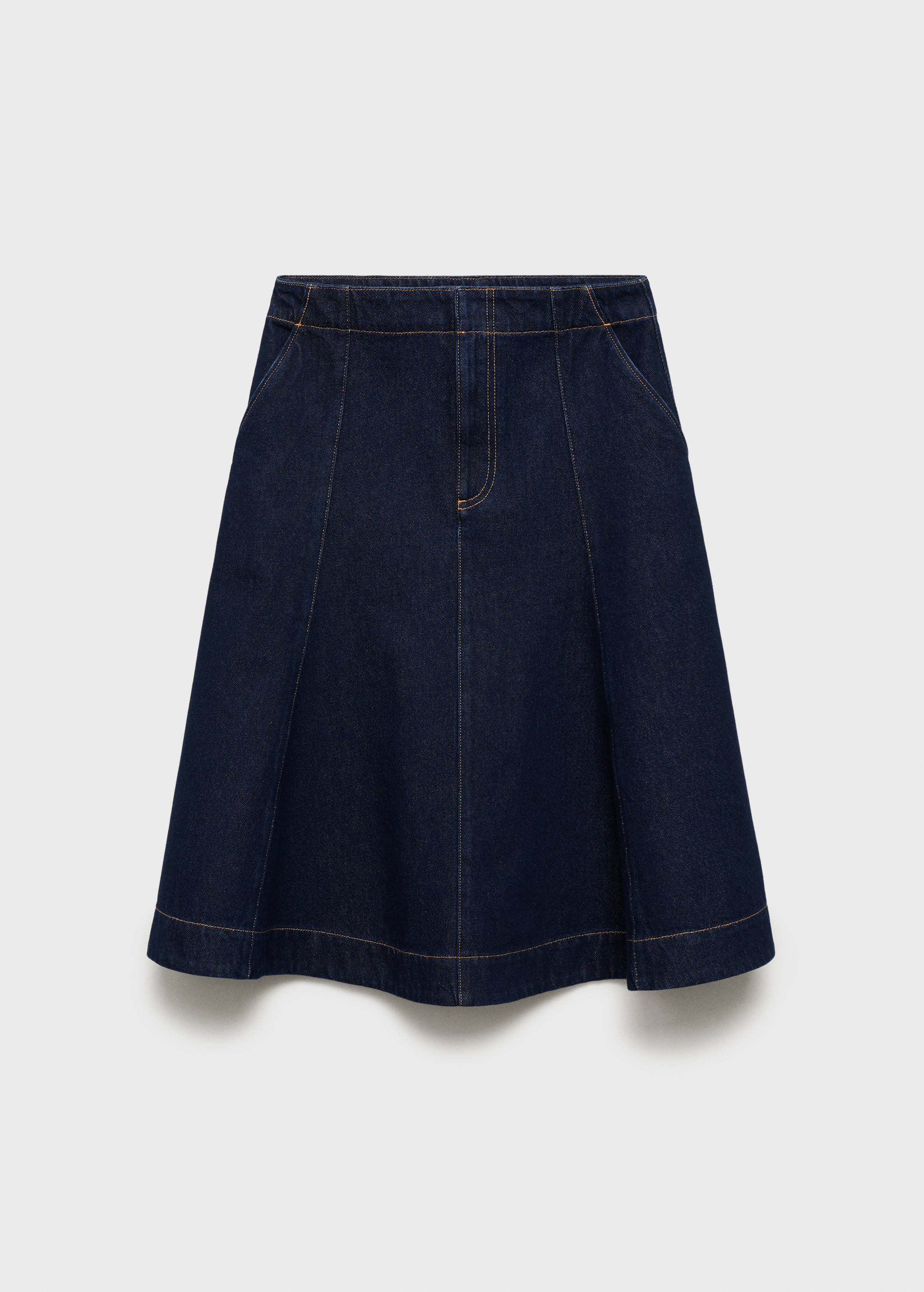 Flared denim skirt - Article without model