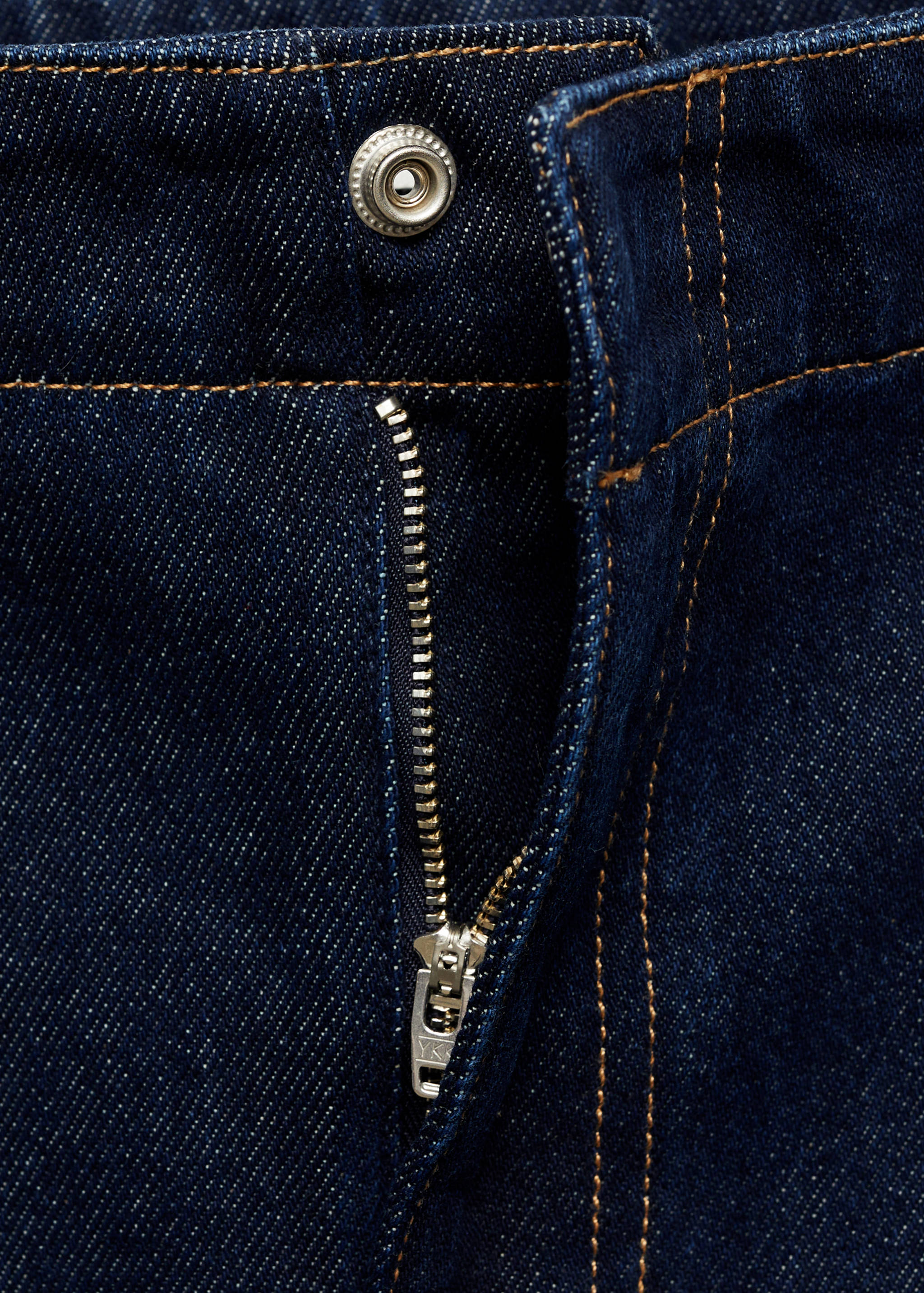 Flared denim skirt - Details of the article 8