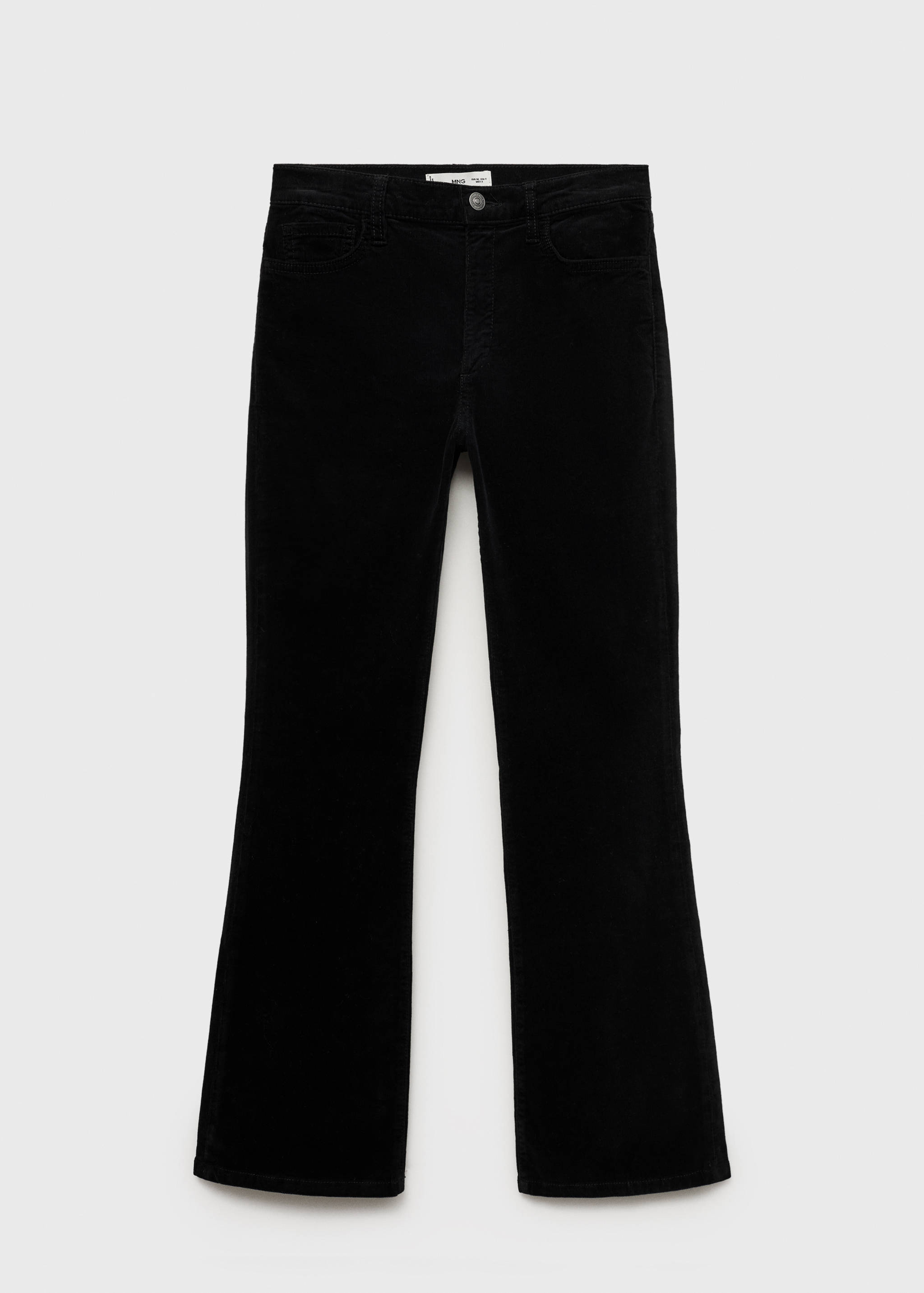 Sienna flared cropped corduroy jeans - Article without model