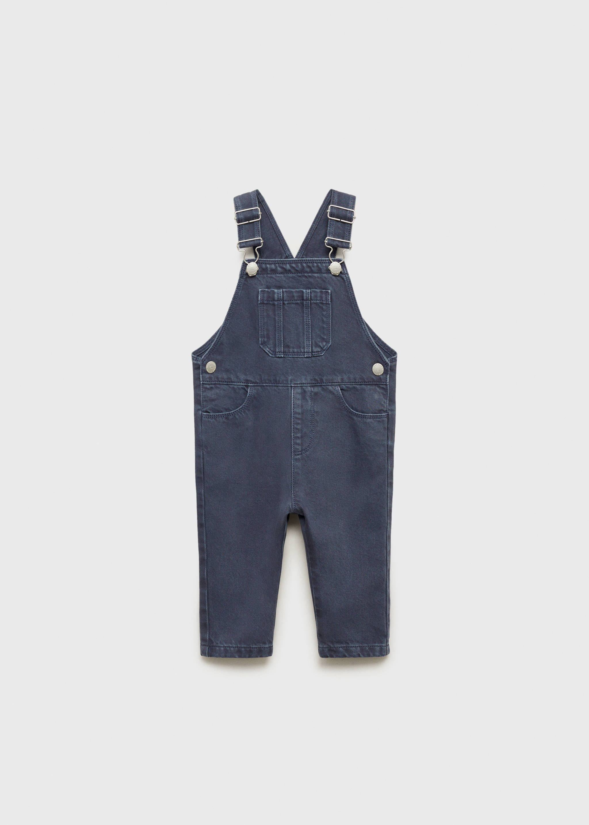 Long denim dungarees - Article without model
