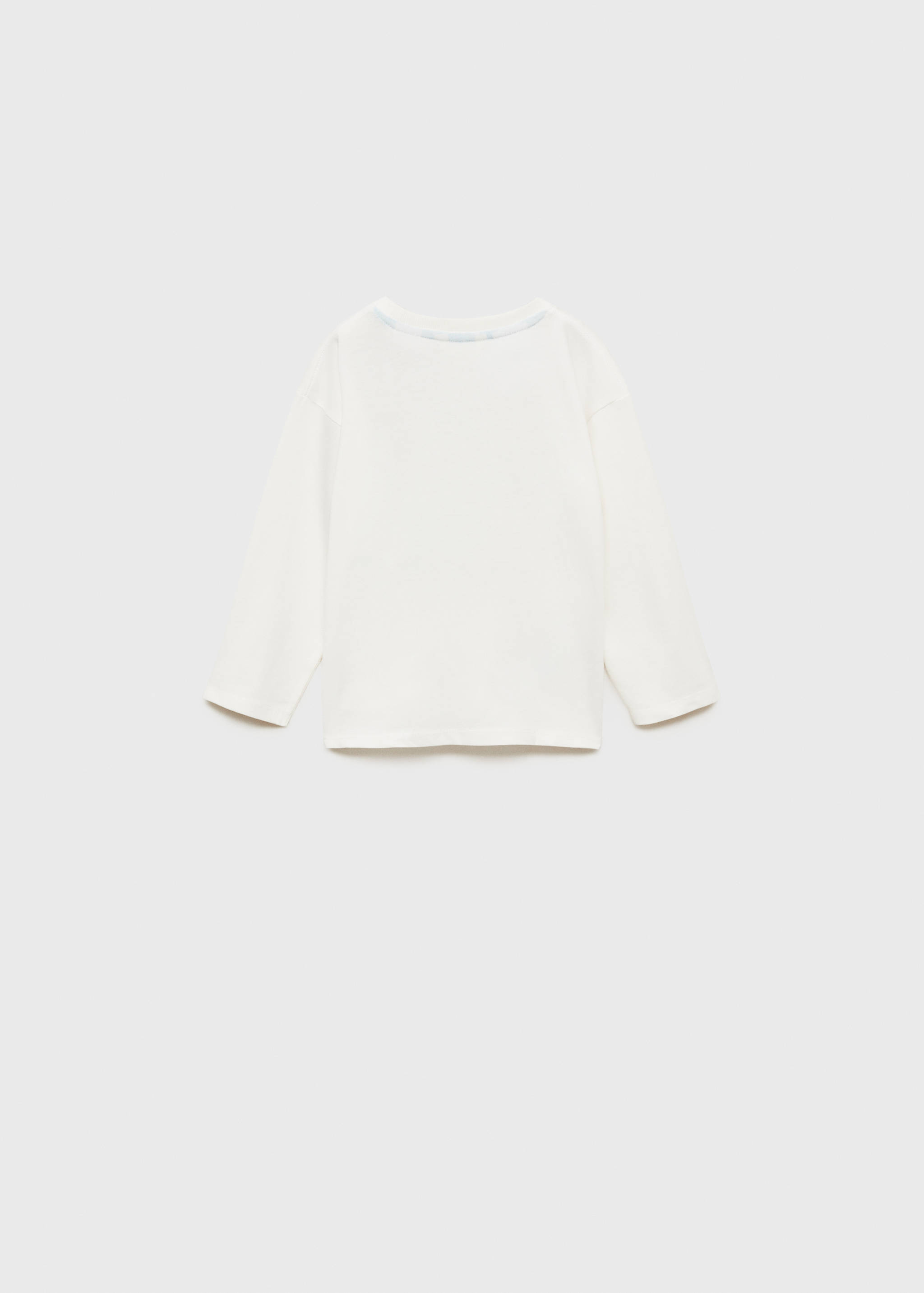 Bluey printed t-shirt - Reverse of the article