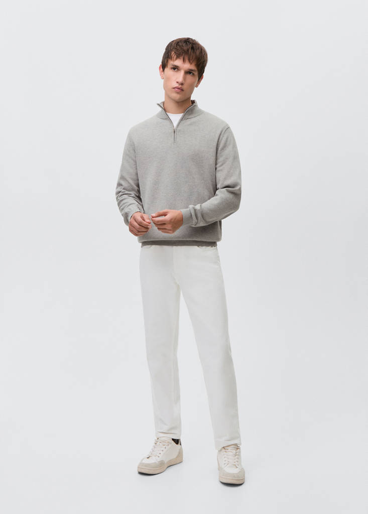 Regular-fit jeans — White