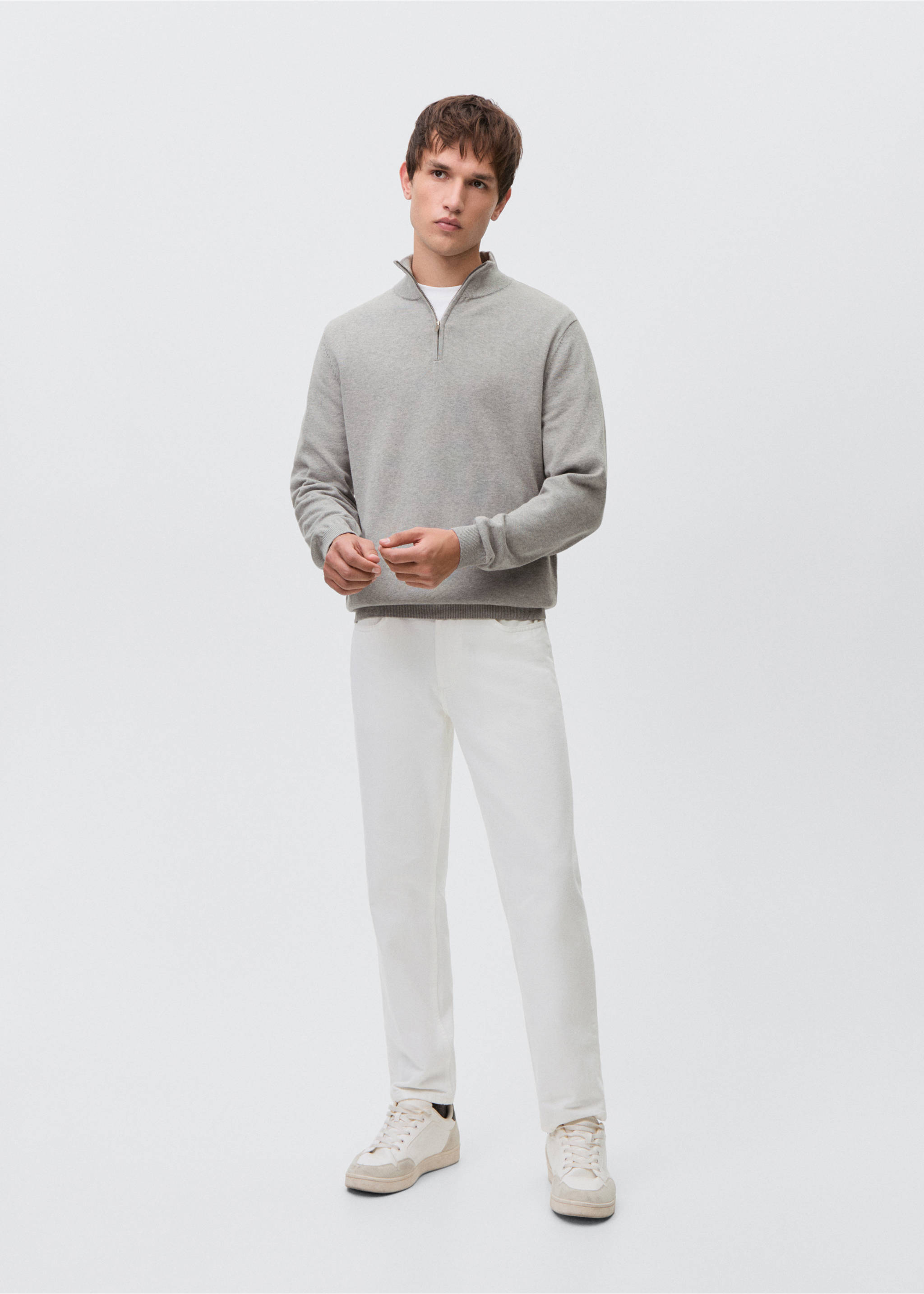 Regular-fit jeans - General plane, White. Ref: 87041050-00.