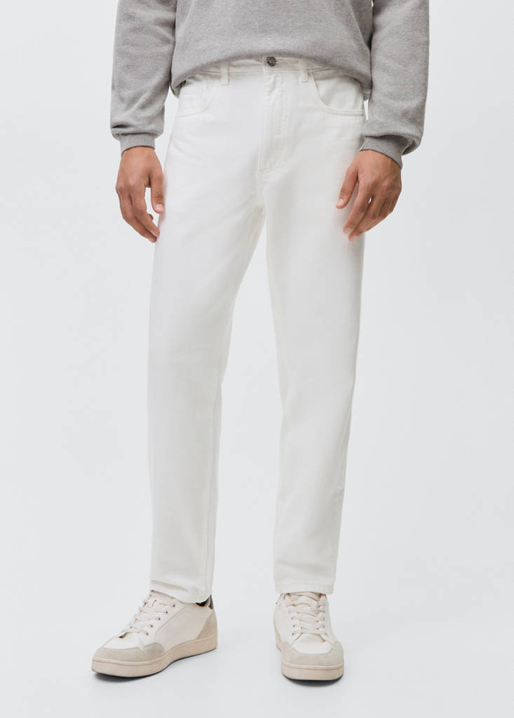 Regular-fit jeans — White