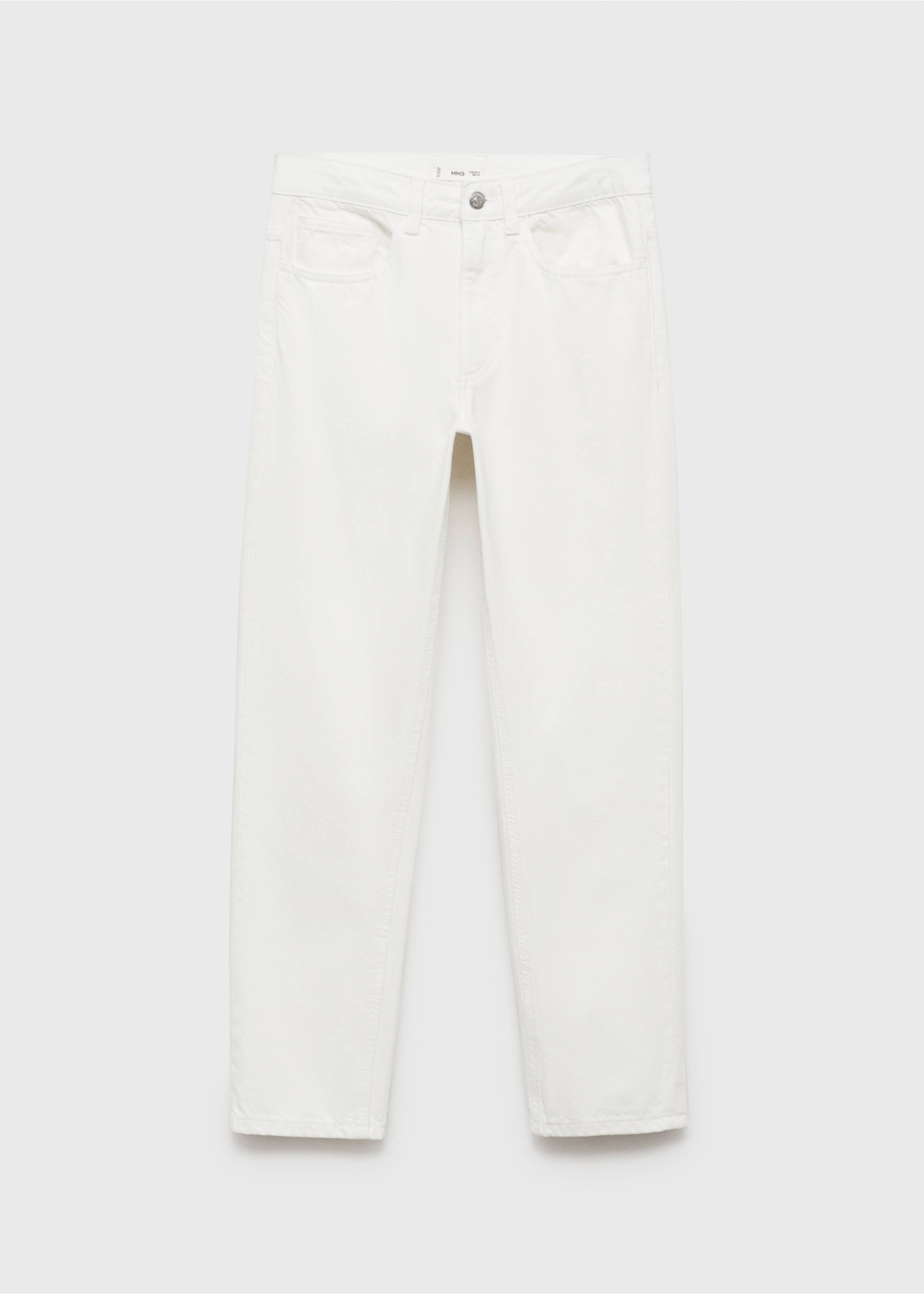 Regular-fit jeans - Article without model, White. Ref: 87041050-00.