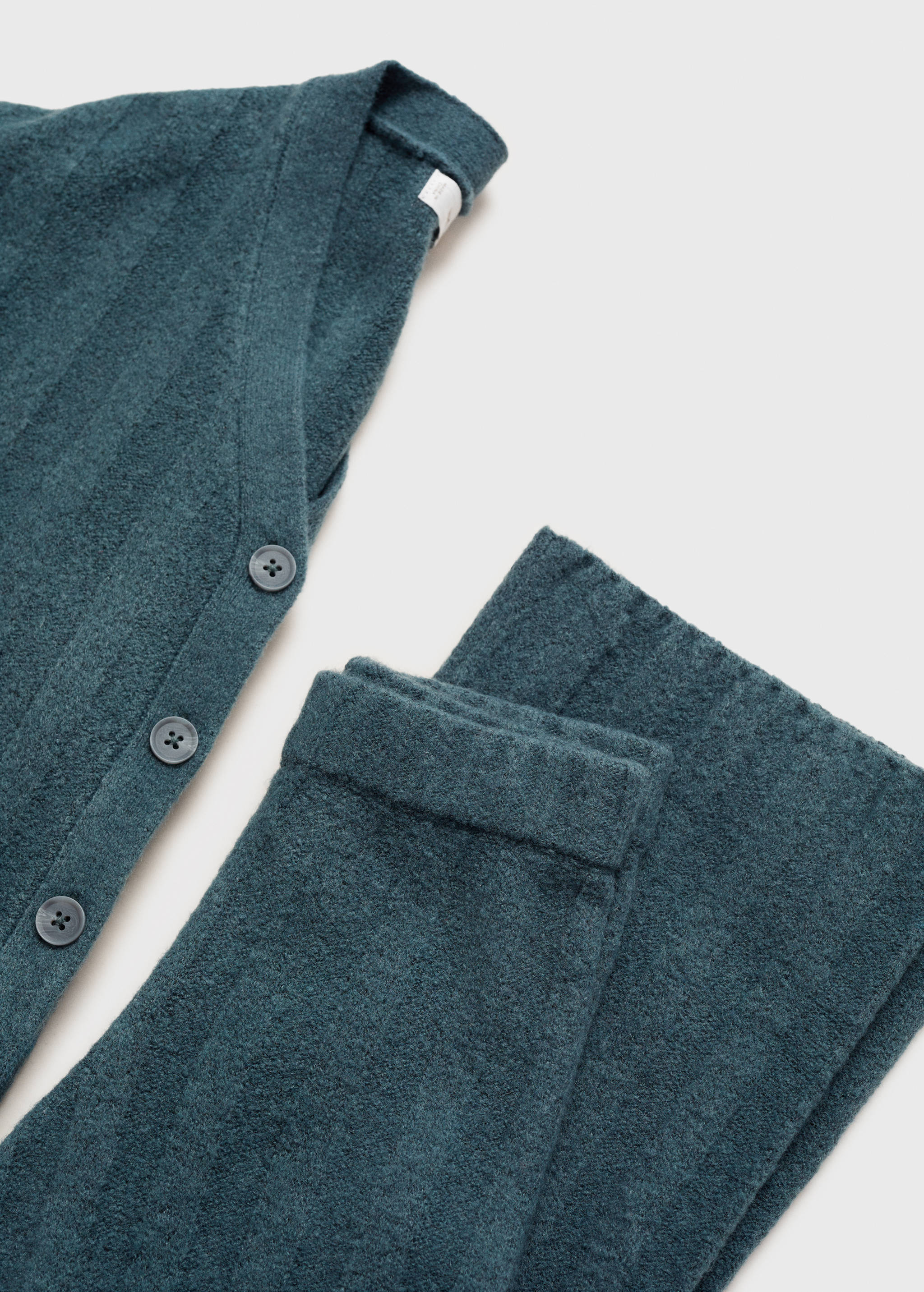 Striped knitted cardigan - Details of the article 0