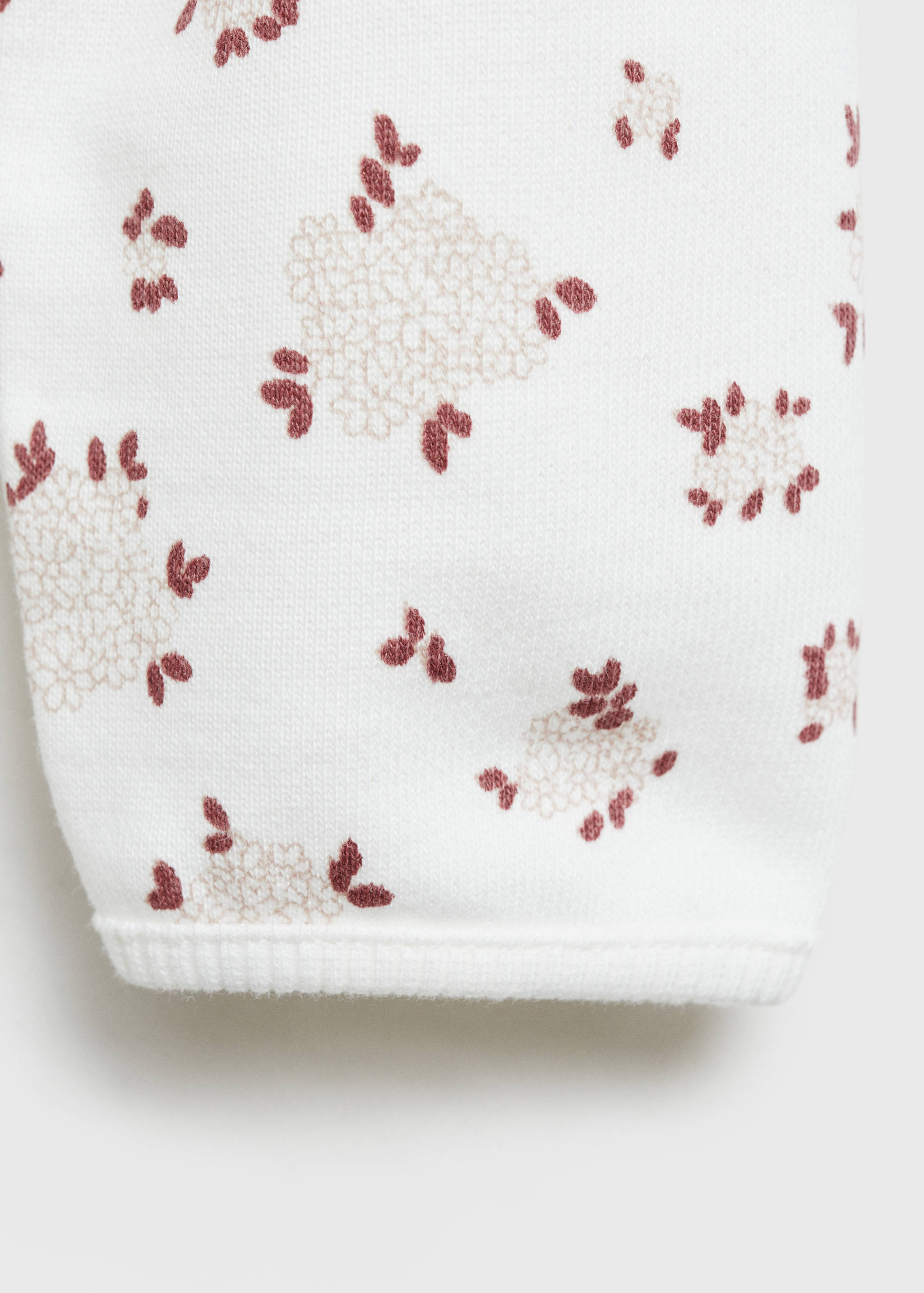 Floral printed sweatshirt - Details of the article 0