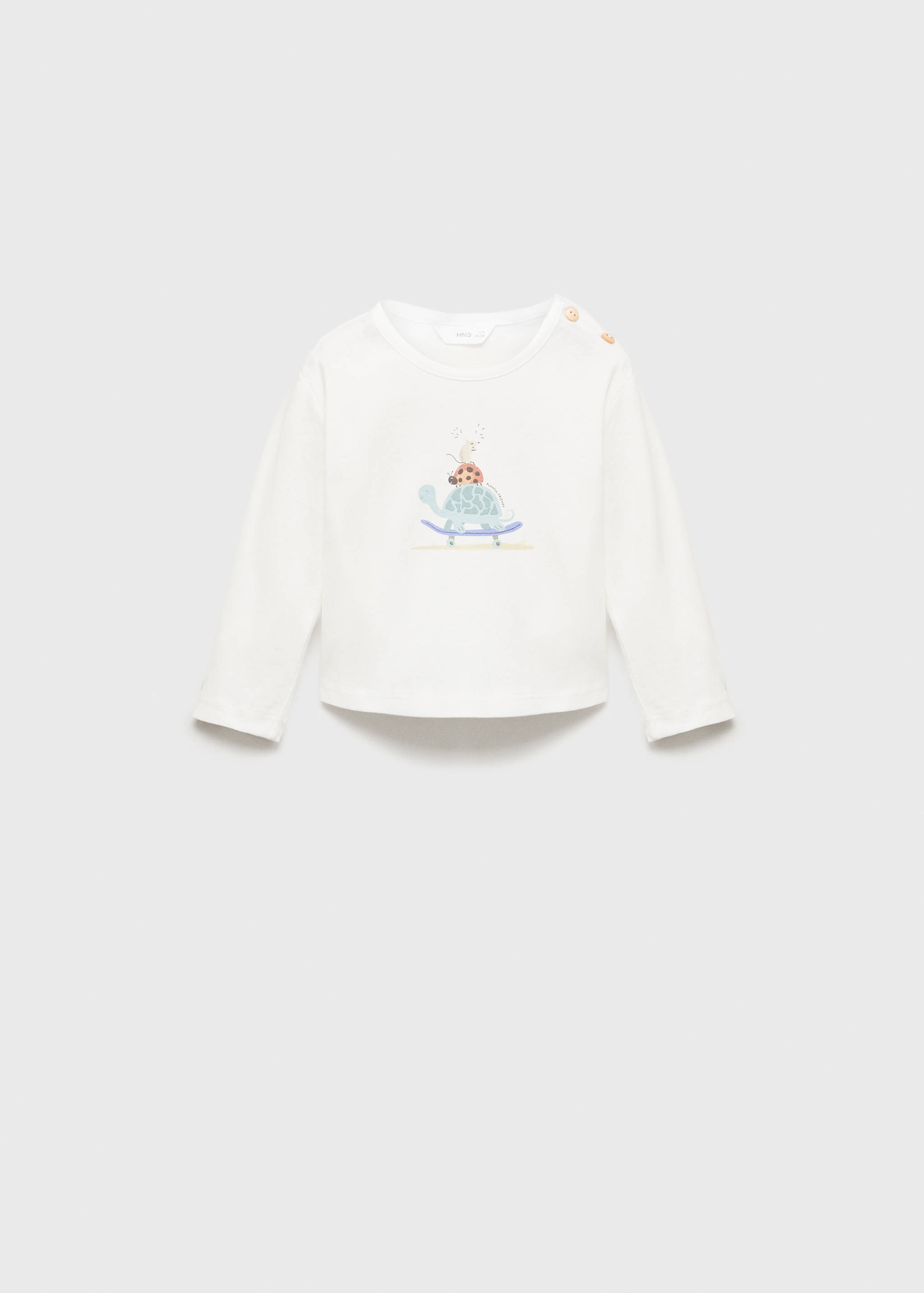 Camiseta algodón dibujo - Artículo sin modelo