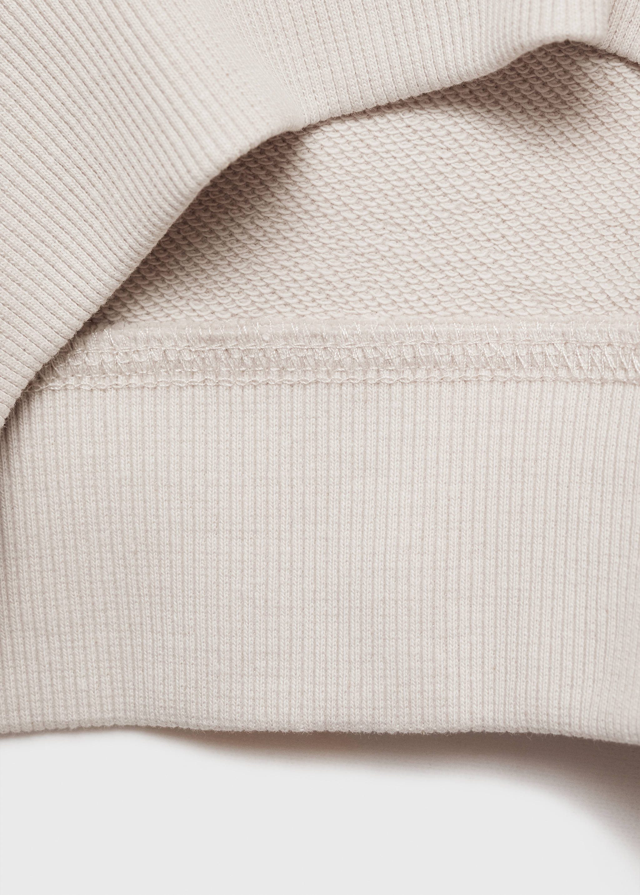 Принтованный свитшот из хлопка - Деталь изделия 0