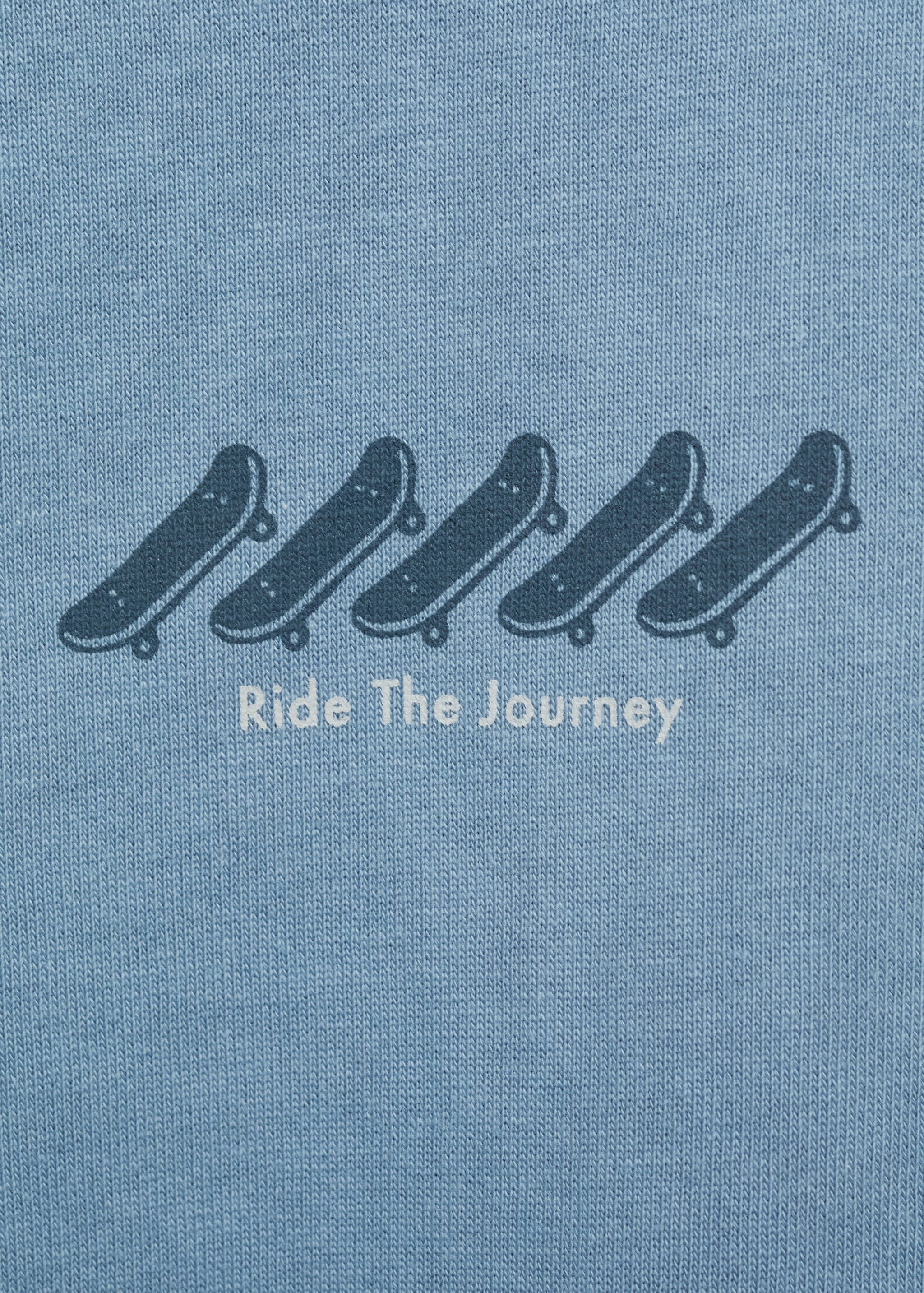 Принтованный свитшот из хлопка - Деталь изделия 8