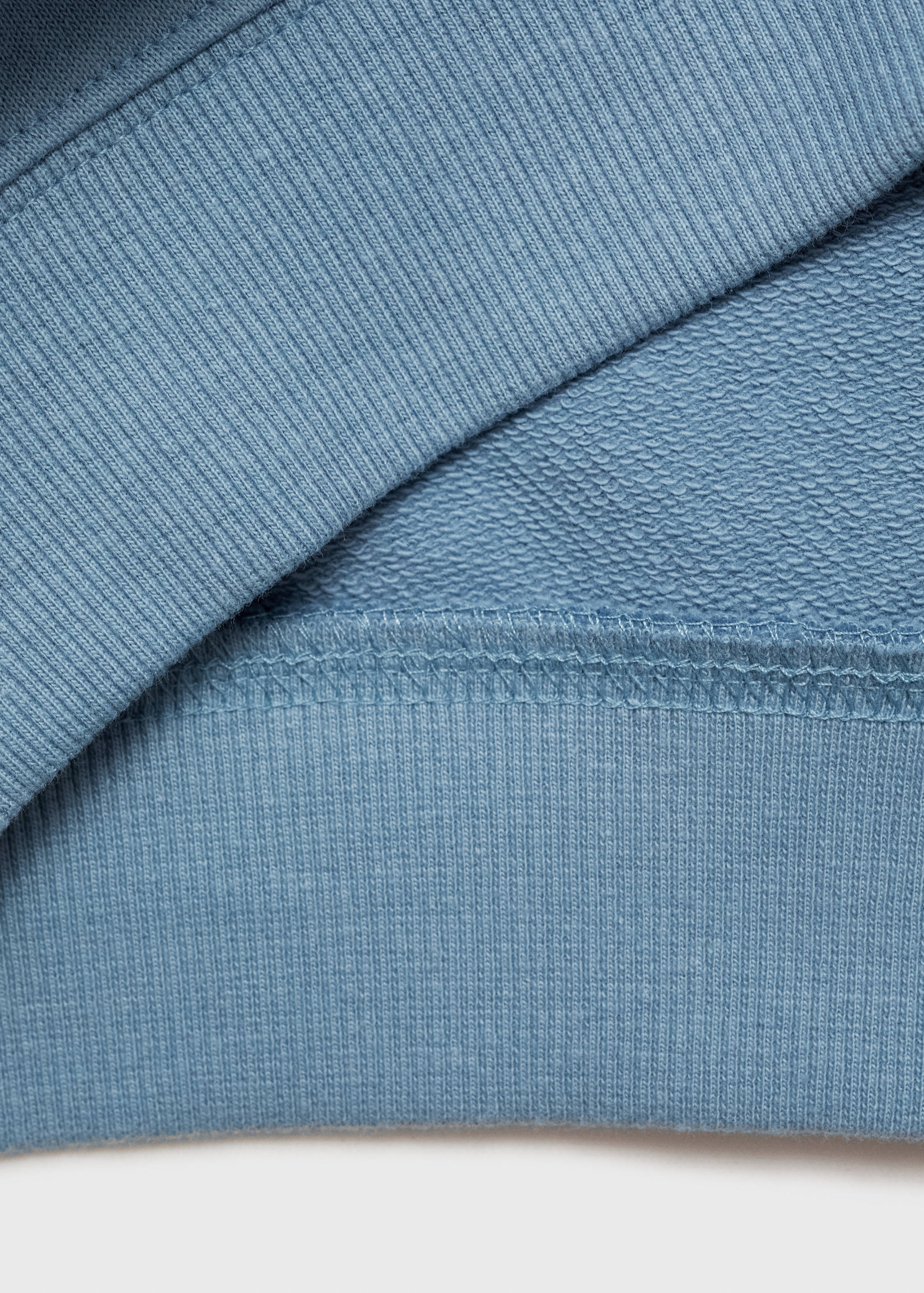 Принтованный свитшот из хлопка - Деталь изделия 0