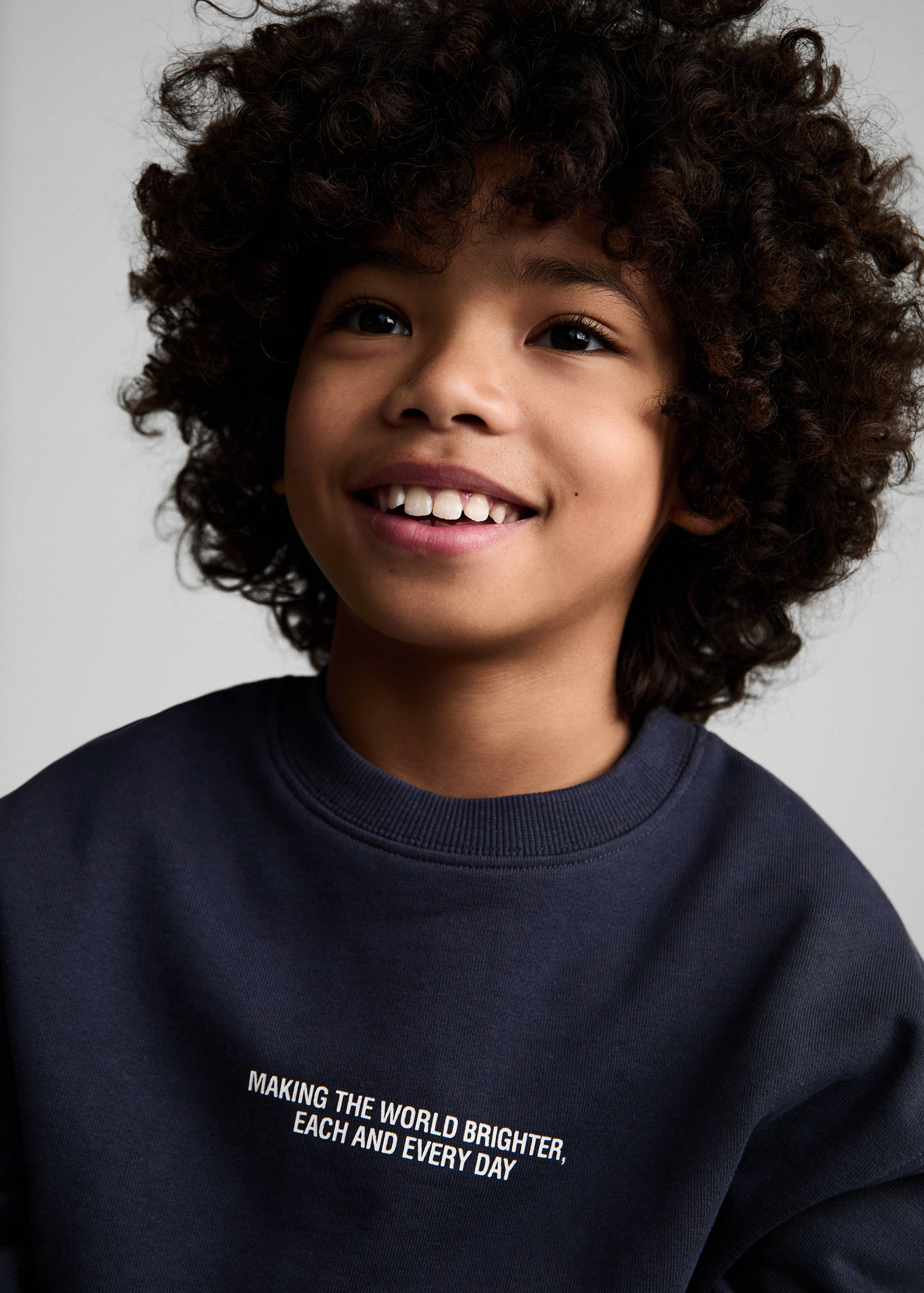 Sudadera algodón estampada - Detalle del artículo 1