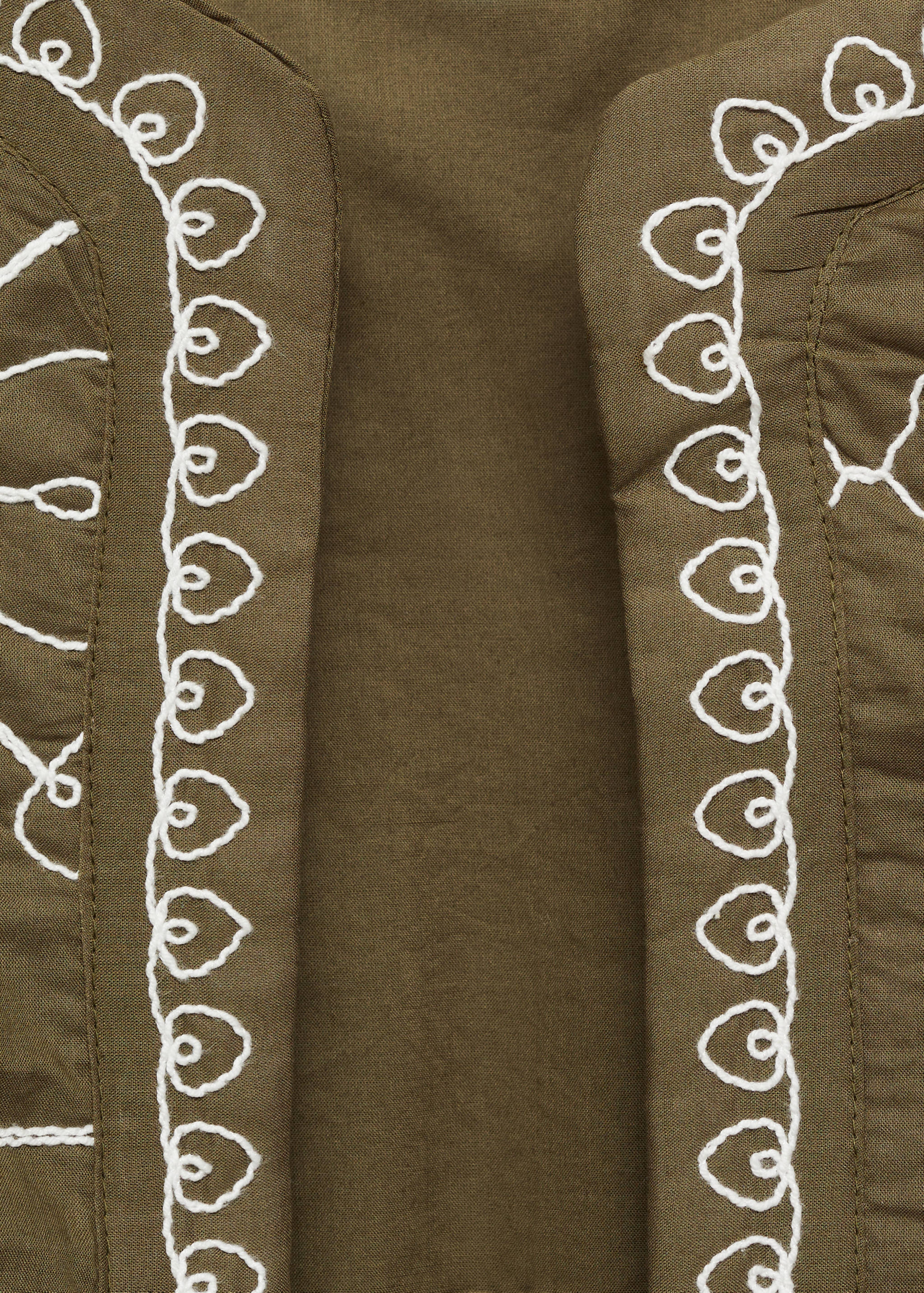 Quilted cotton jacket - Details of the article 8