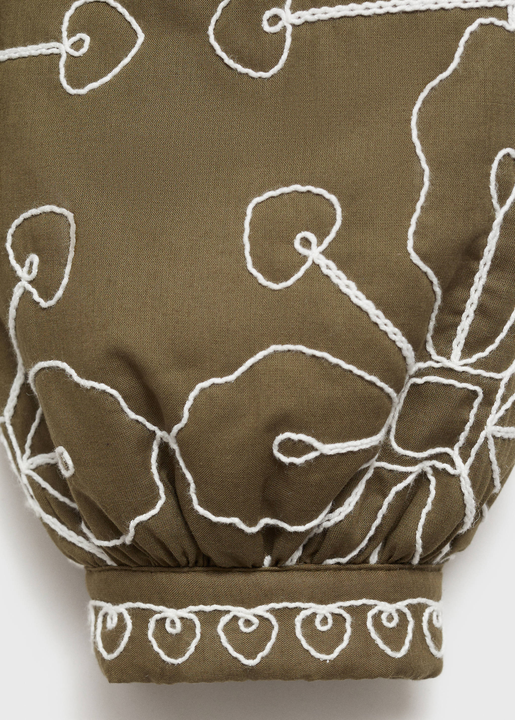 Quilted cotton jacket - Details of the article 0