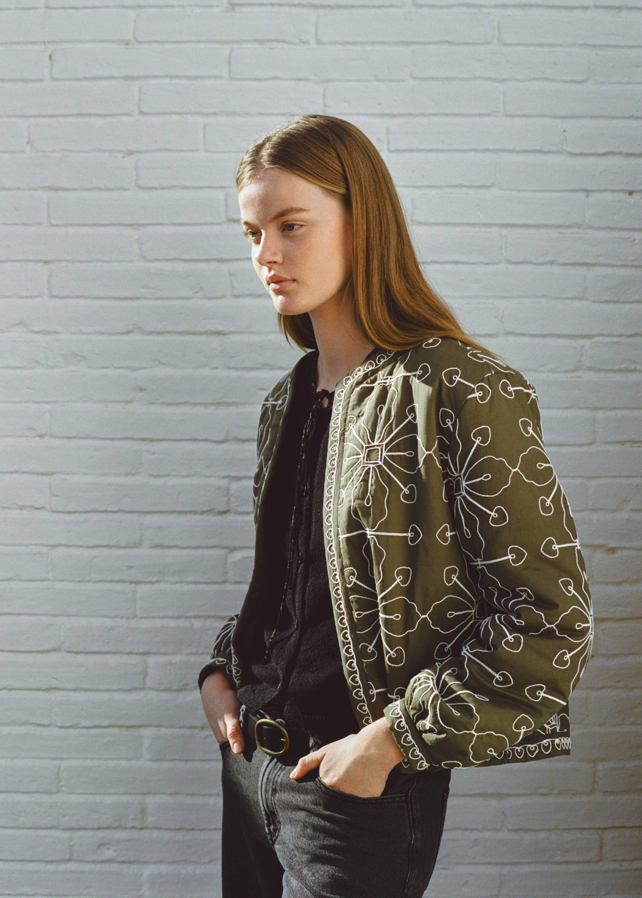 Quilted cotton jacket - Details of the article 5