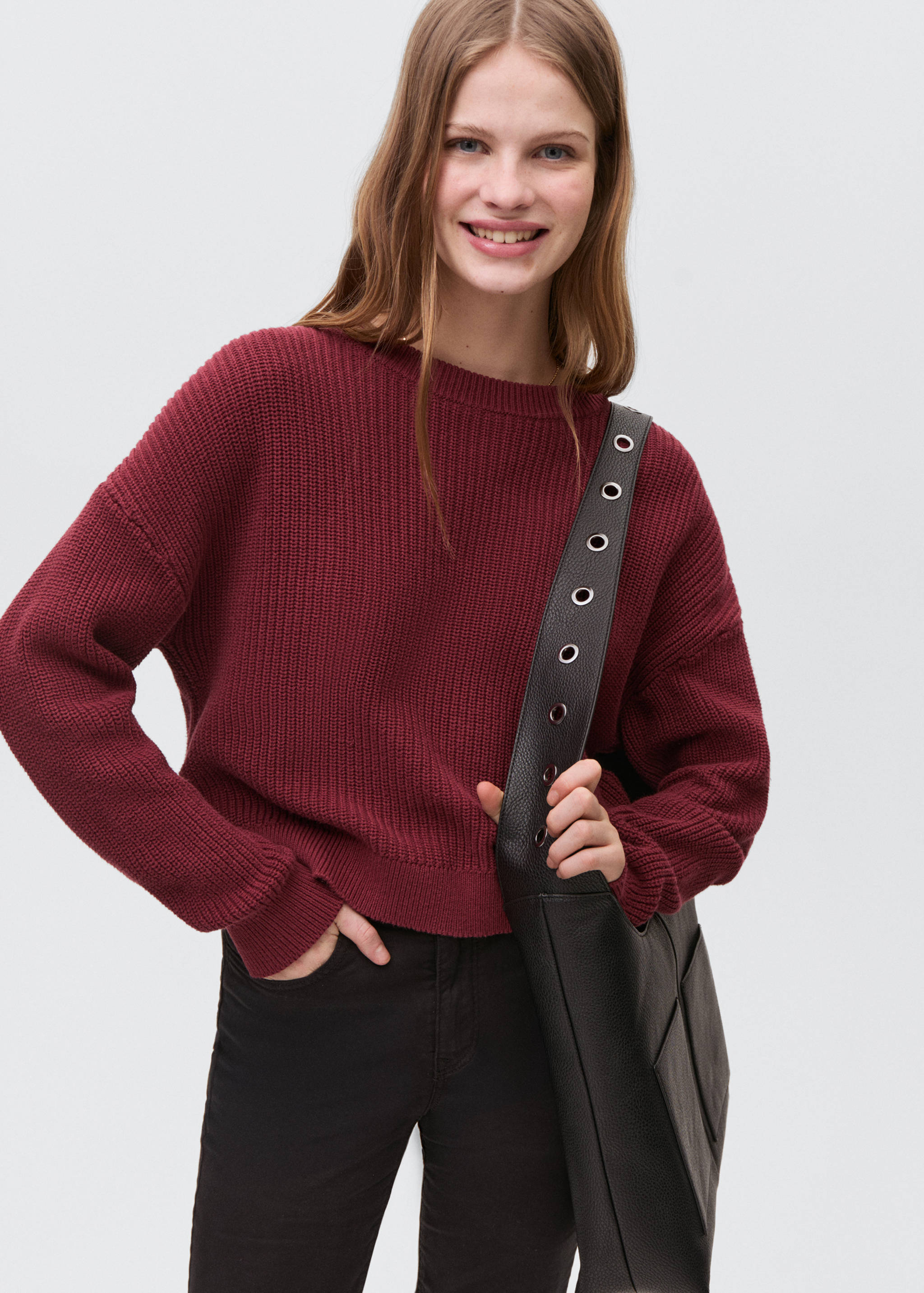 Jersey punto abertura - Plano medio