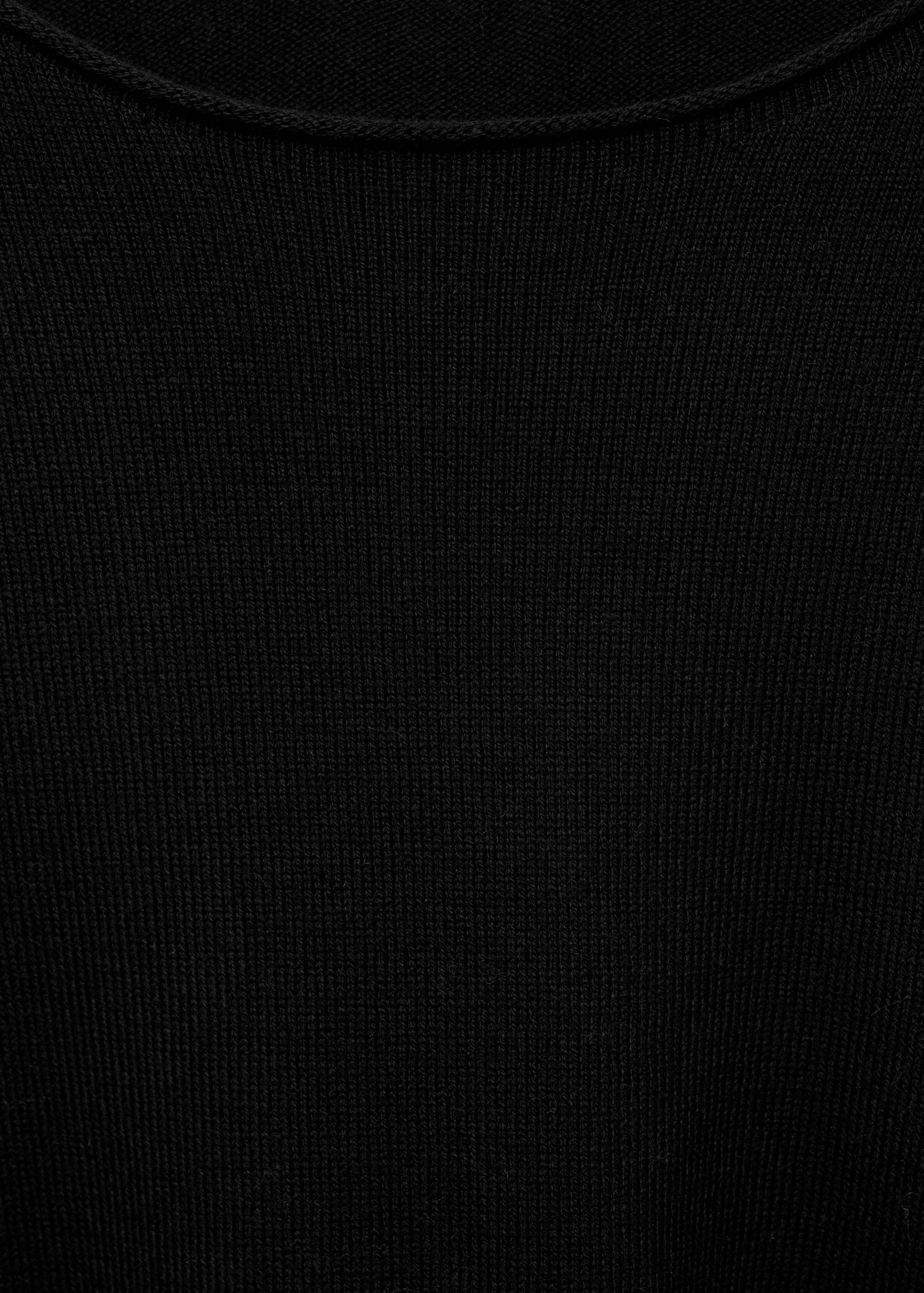 Oversized fine-knit sweater - Details of the article 8