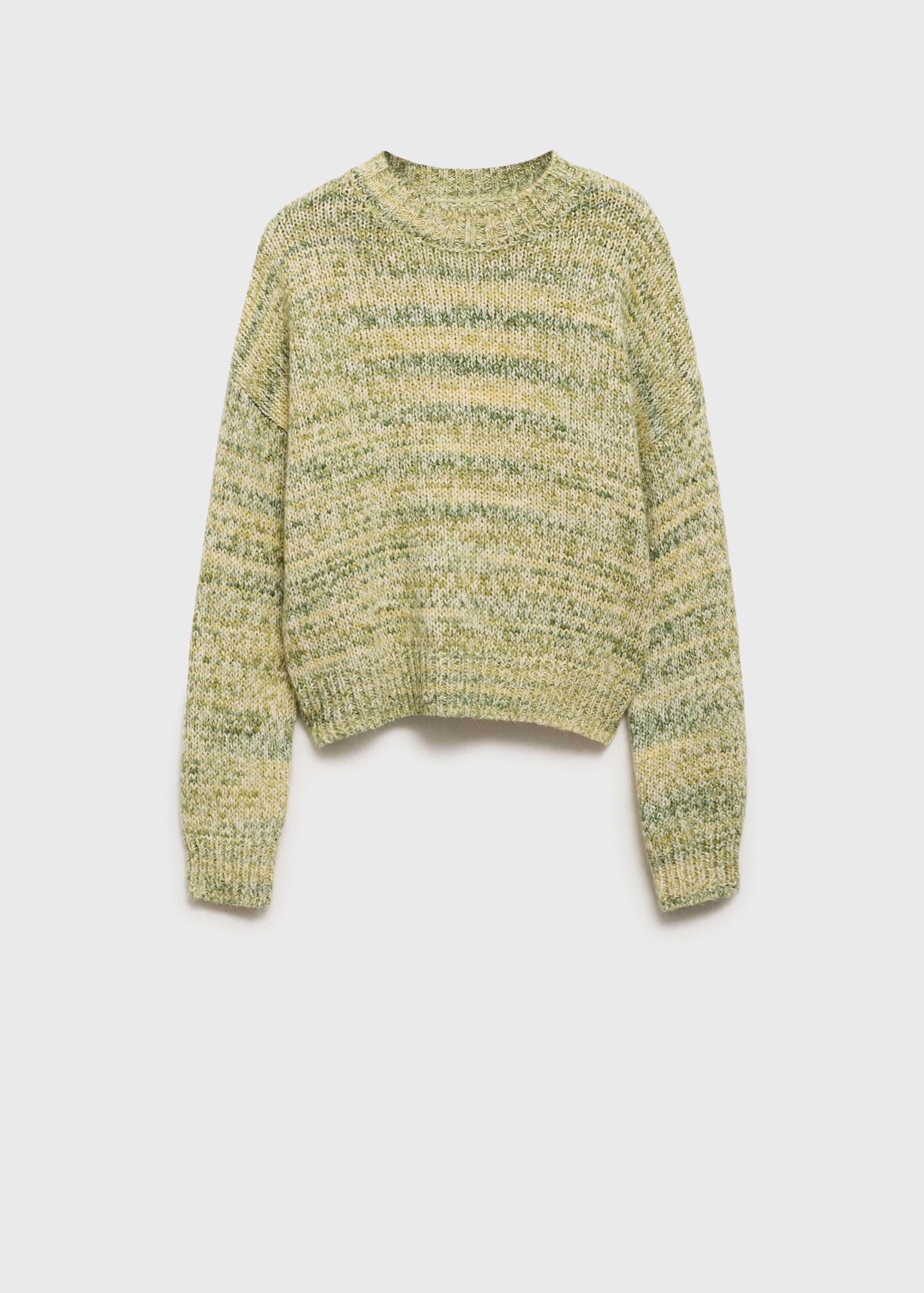 Marbled knitted sweater - Article without model
