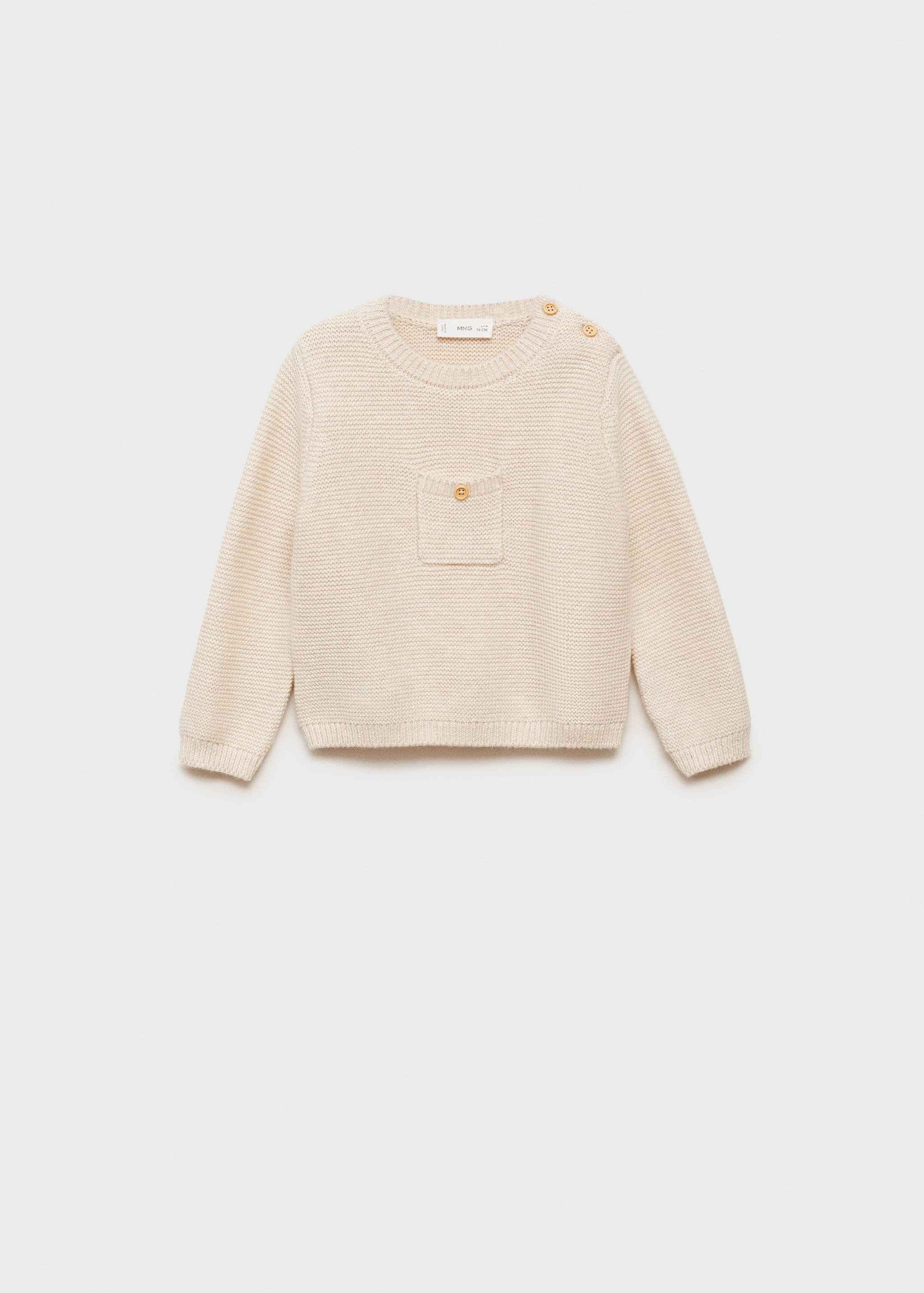 Pull-over maille poche - Article sans modèle