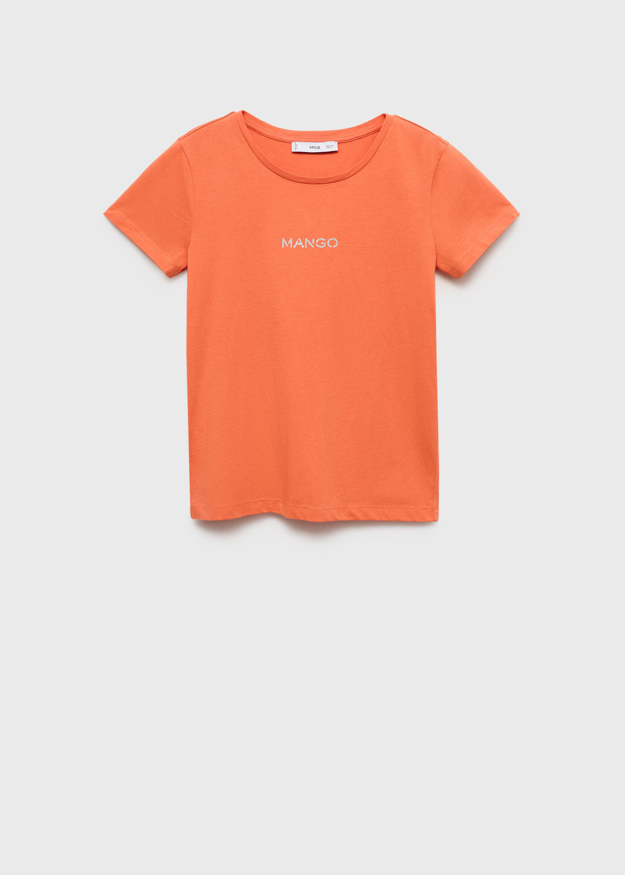 T-shirt logo en coton - Article sans modèle