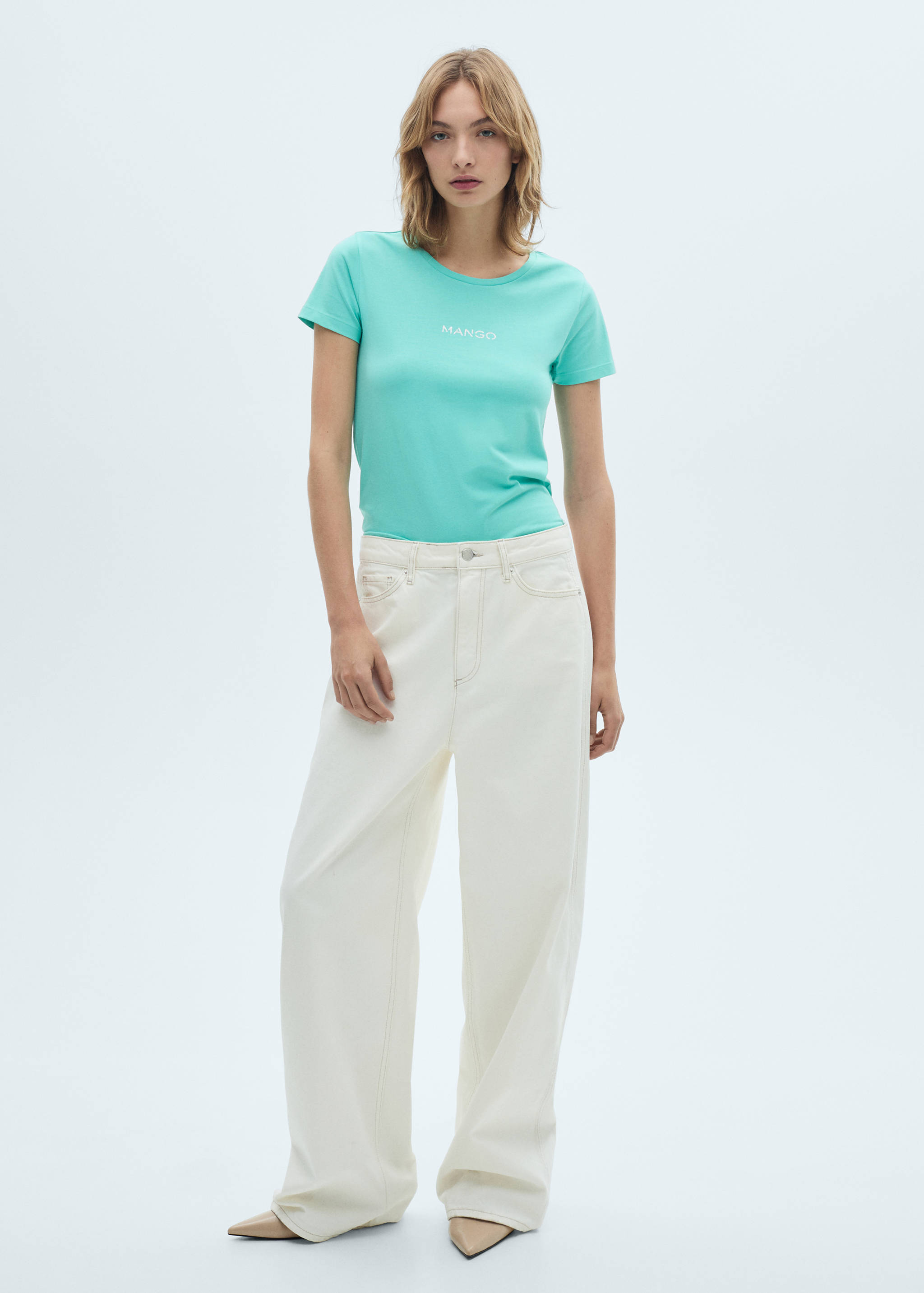 Logo cotton T-shirt - General plane