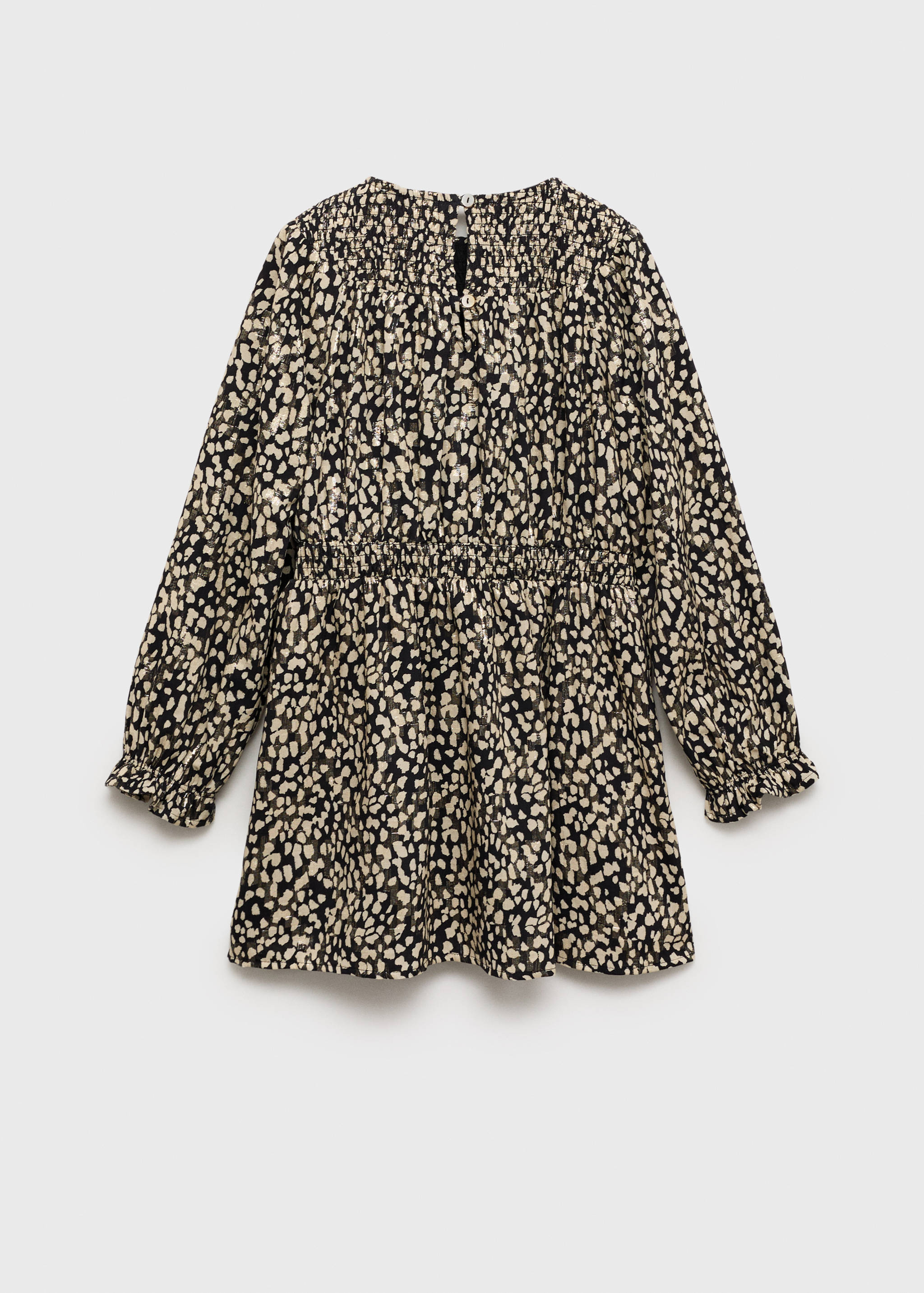 Ruched blouse with ruffles - Reverse of the article