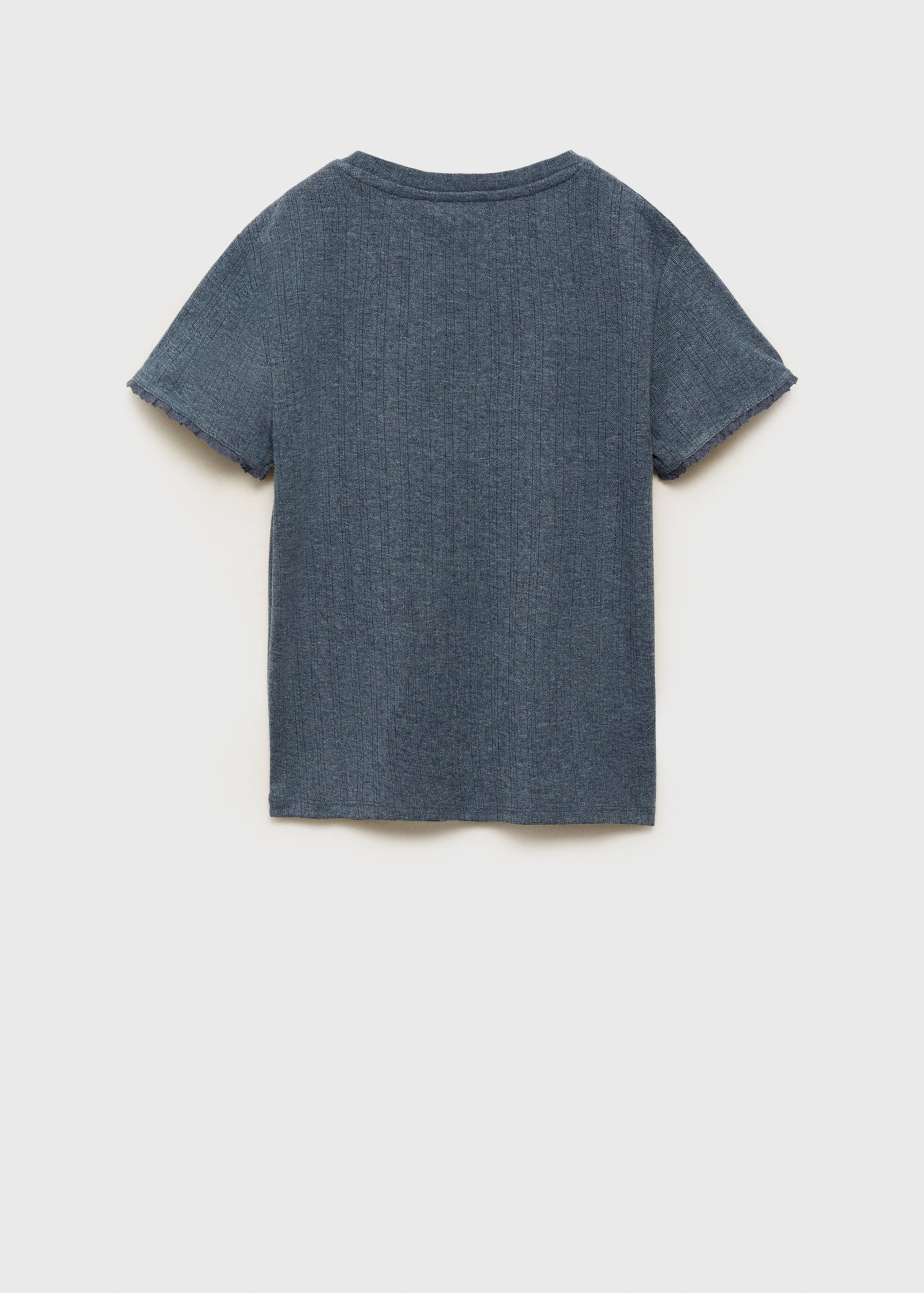 Sleeve detail t-shirt - Reverse of the article