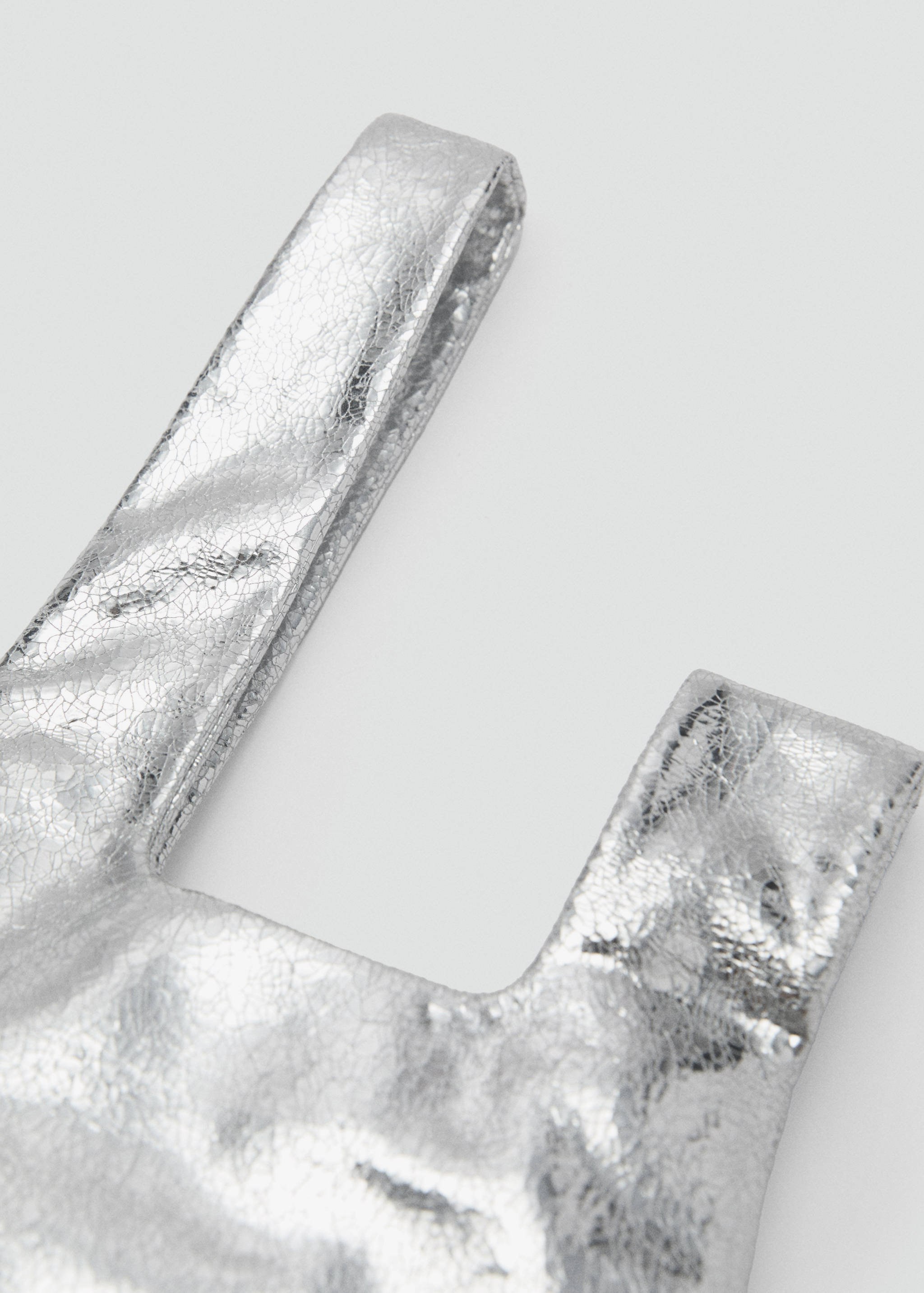 Metallic handbag - Details of the article 1