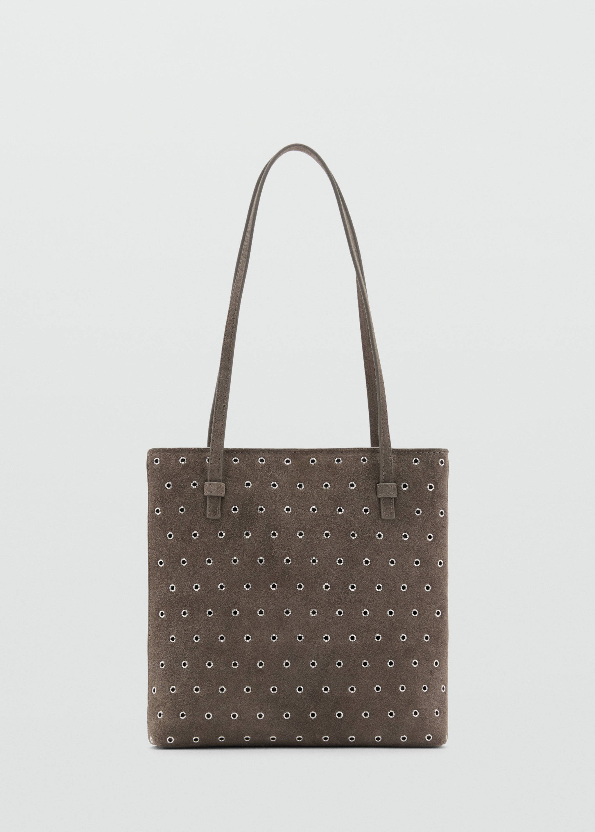 Die-cut leather shoulder bag - Article without model