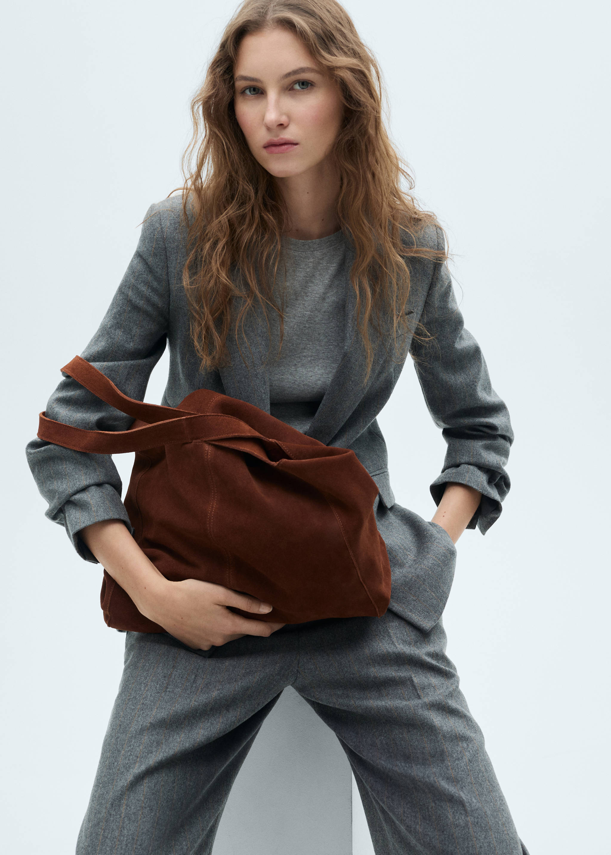 Bolso shopper serraje - Detalle del artículo 9