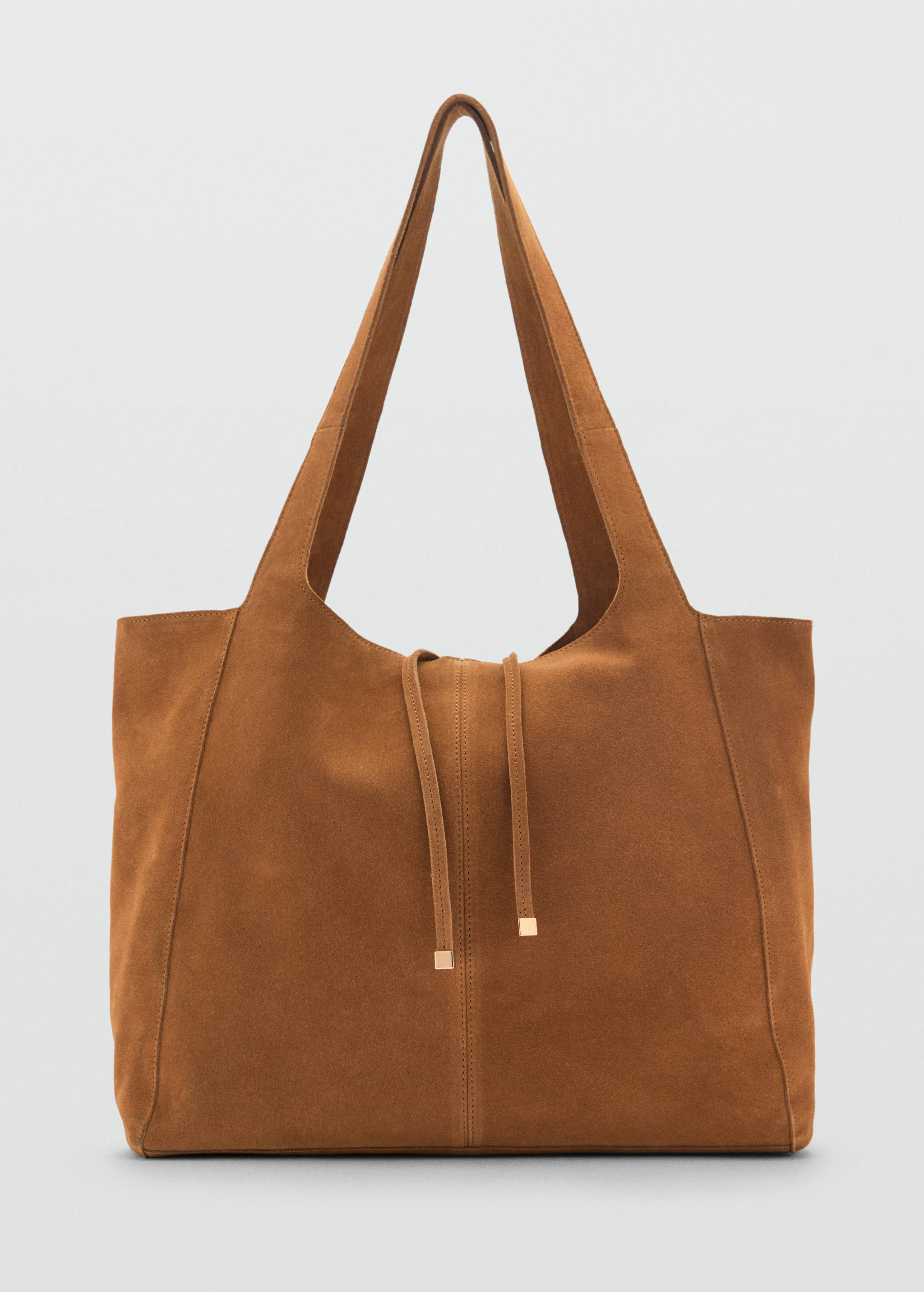 Suede shopper bag - Article without model