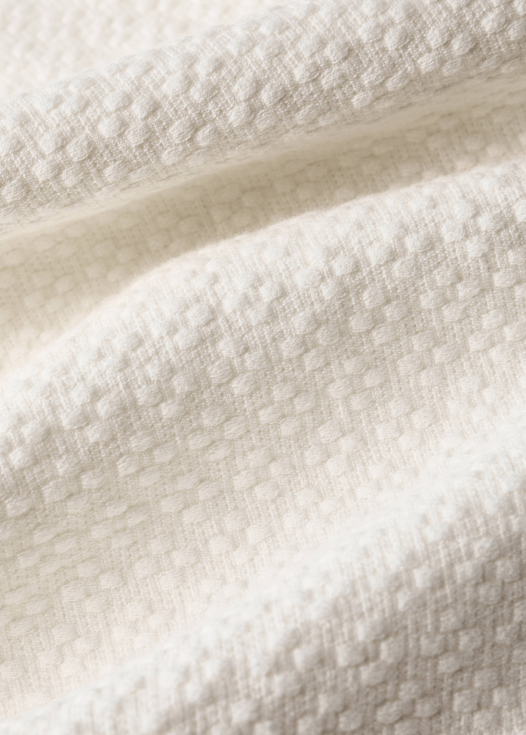 Cot bedspread with lace trim - Details of the article 1