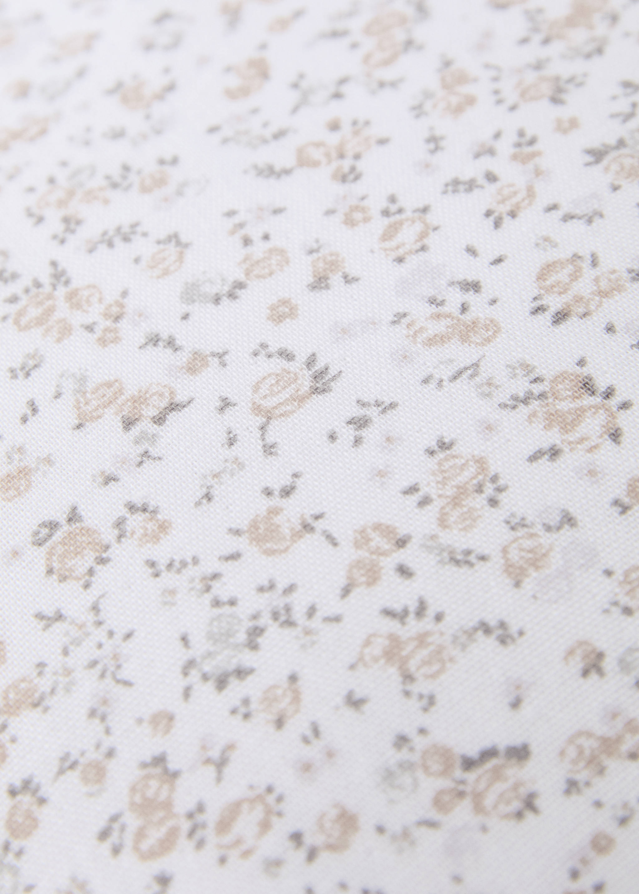 Housse de coussin enfant coton imprimé fleuri 40x40 cm - Détail de l'article 1