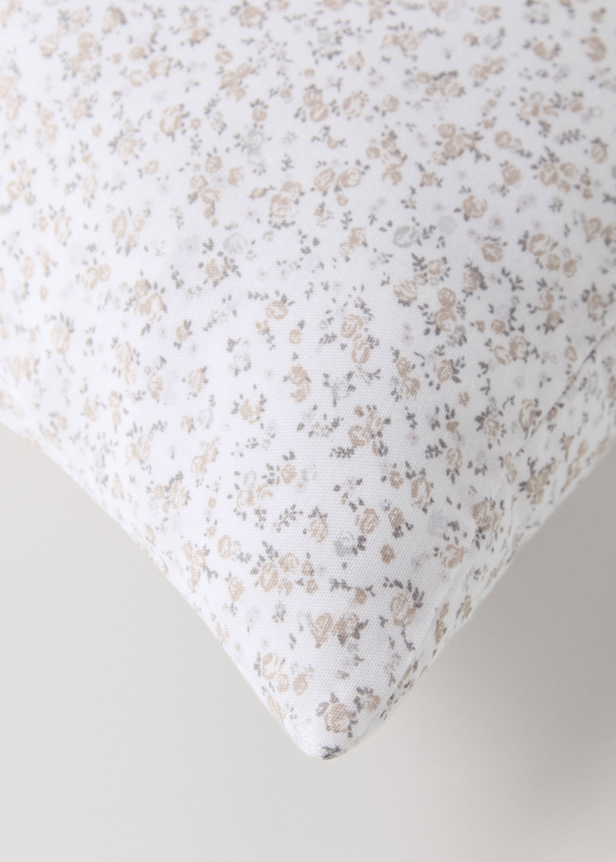 Housse de coussin enfant coton imprimé fleuri 40x40 cm - Détail de l'article 2