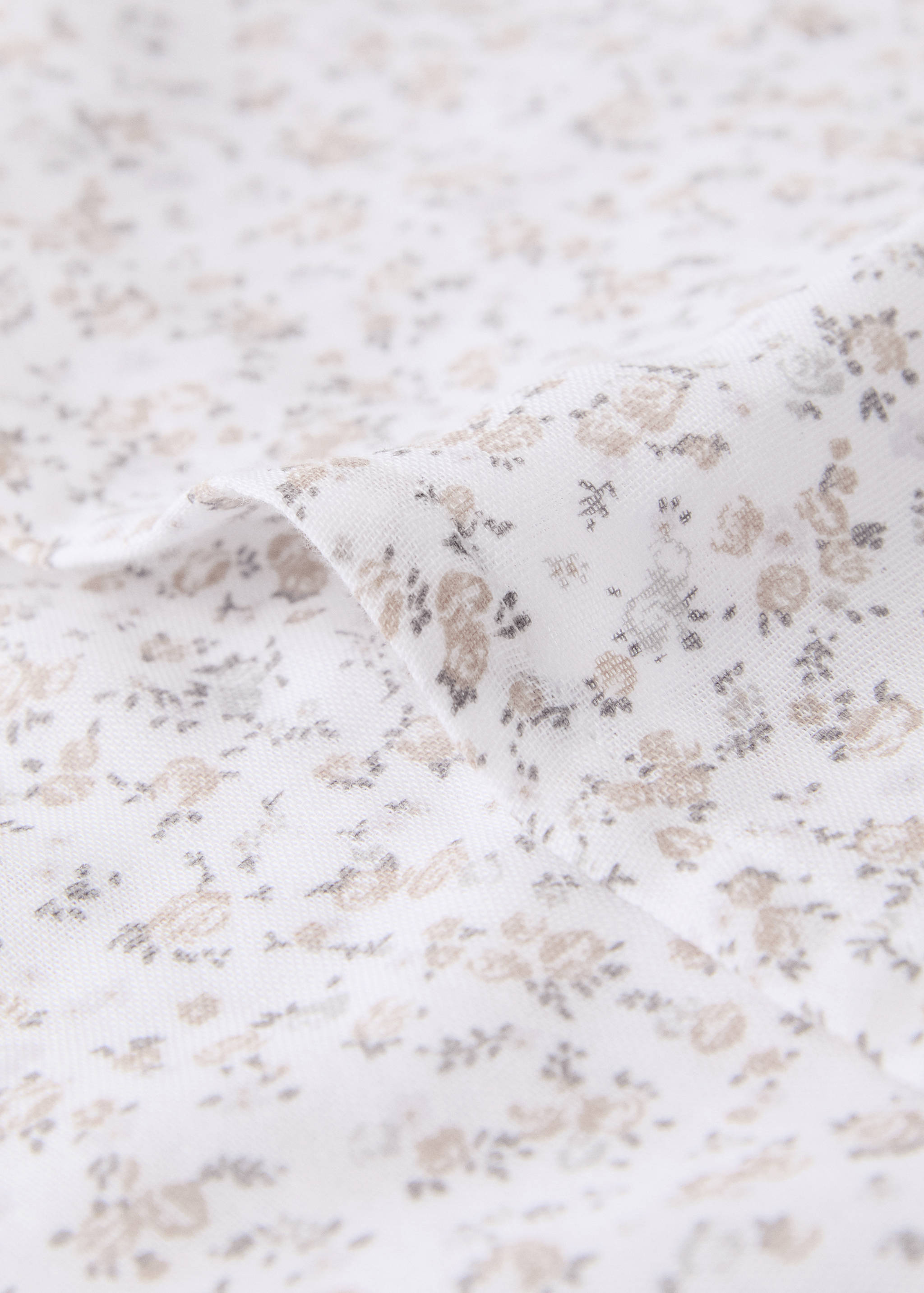 Housse de coussin enfant coton imprimé fleuri 40x40 cm - Détail de l'article 3