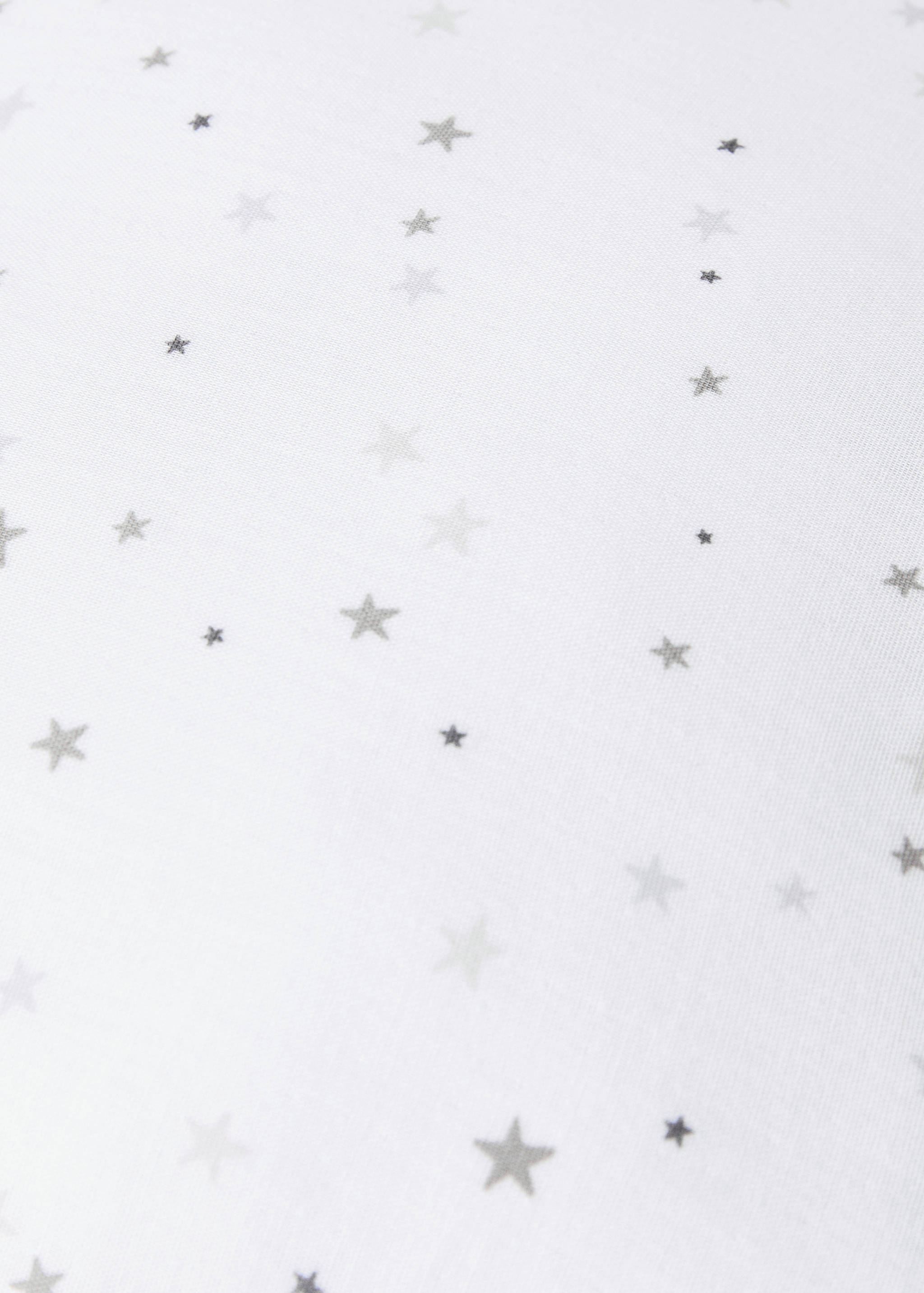 Cotton floral-print children’s cushion cover 40x40 cm - Details of the article 3