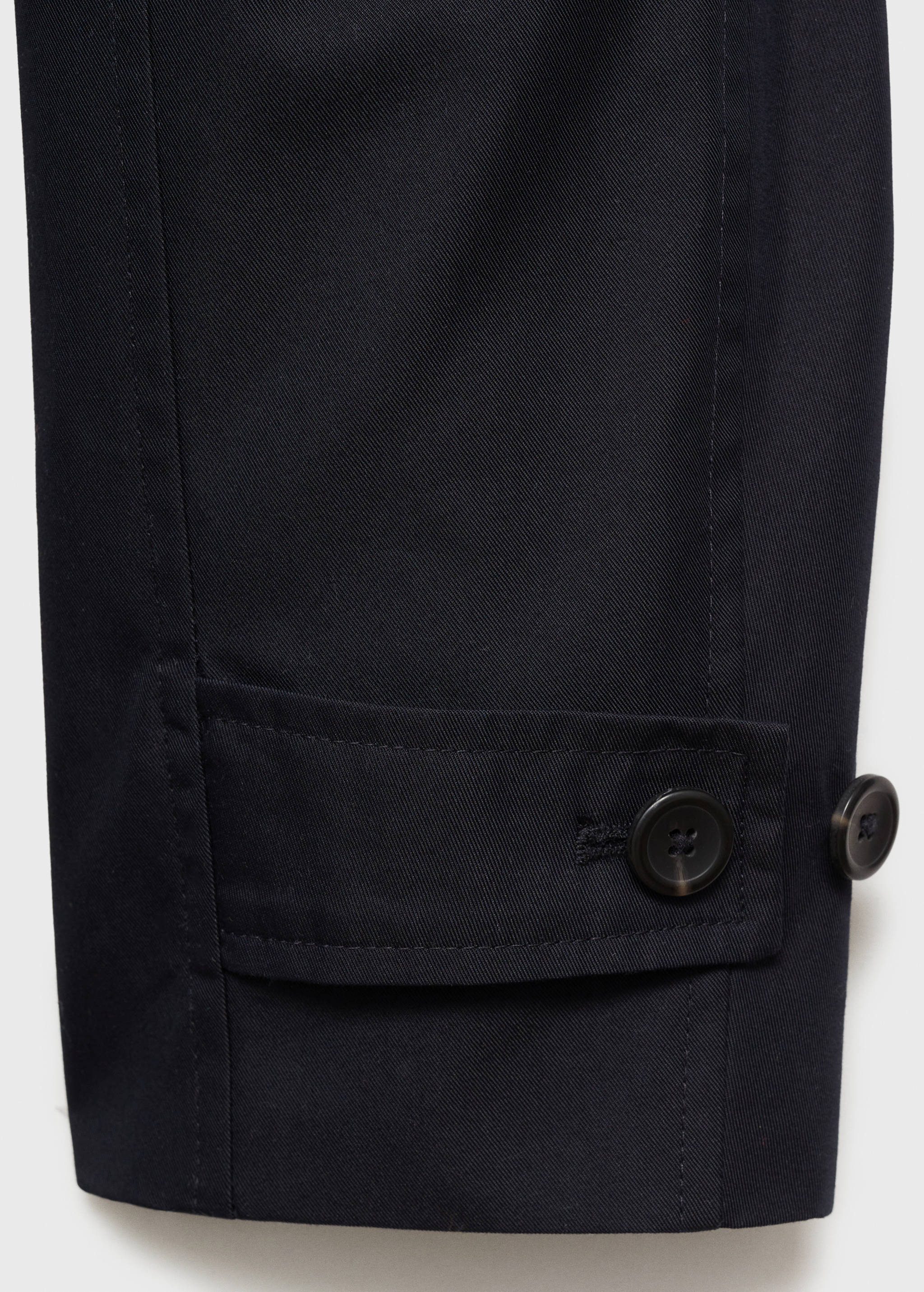 Classic water-repellent trench coat - Details of the article 0