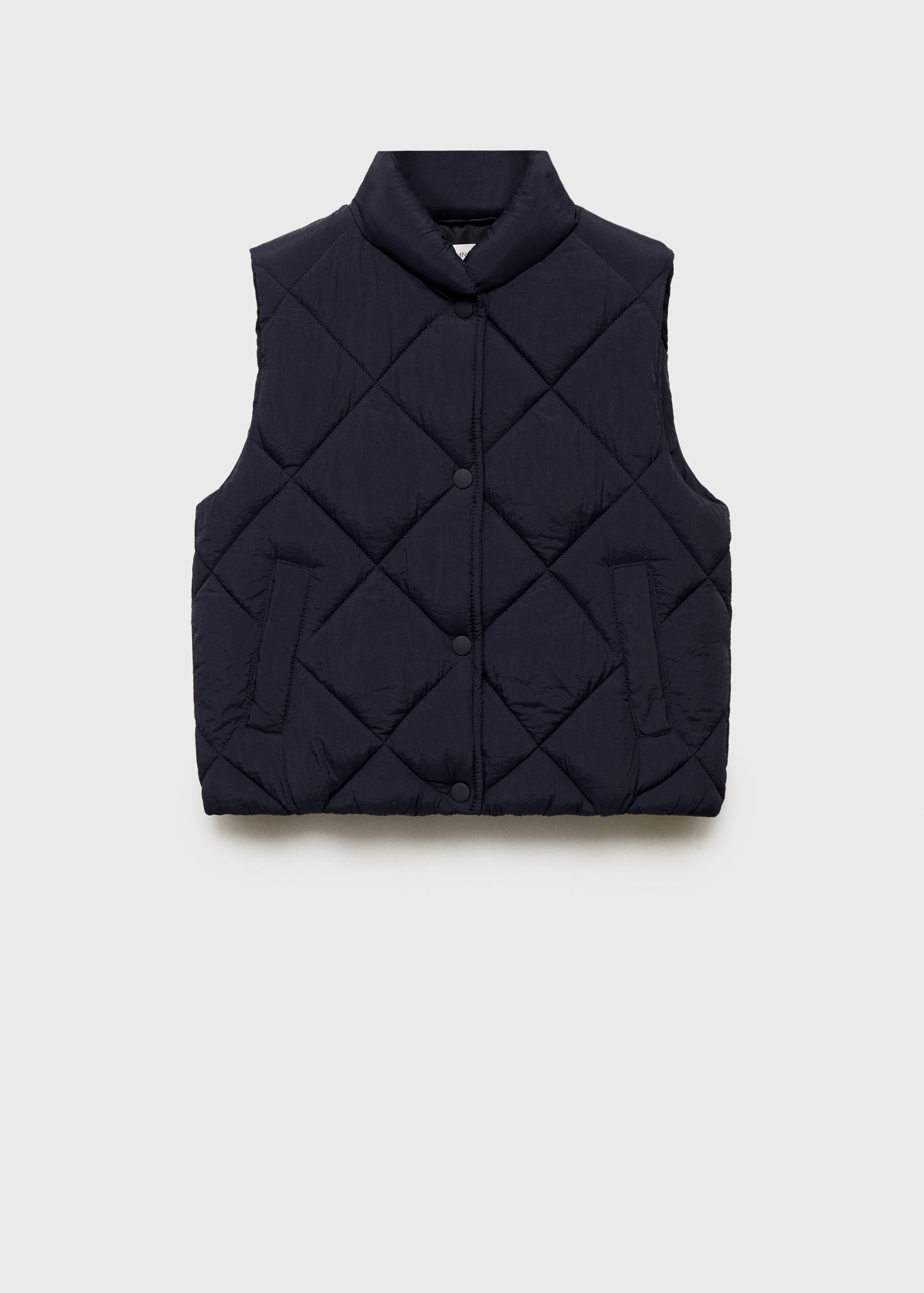 Diamond quilted vest - Article without model