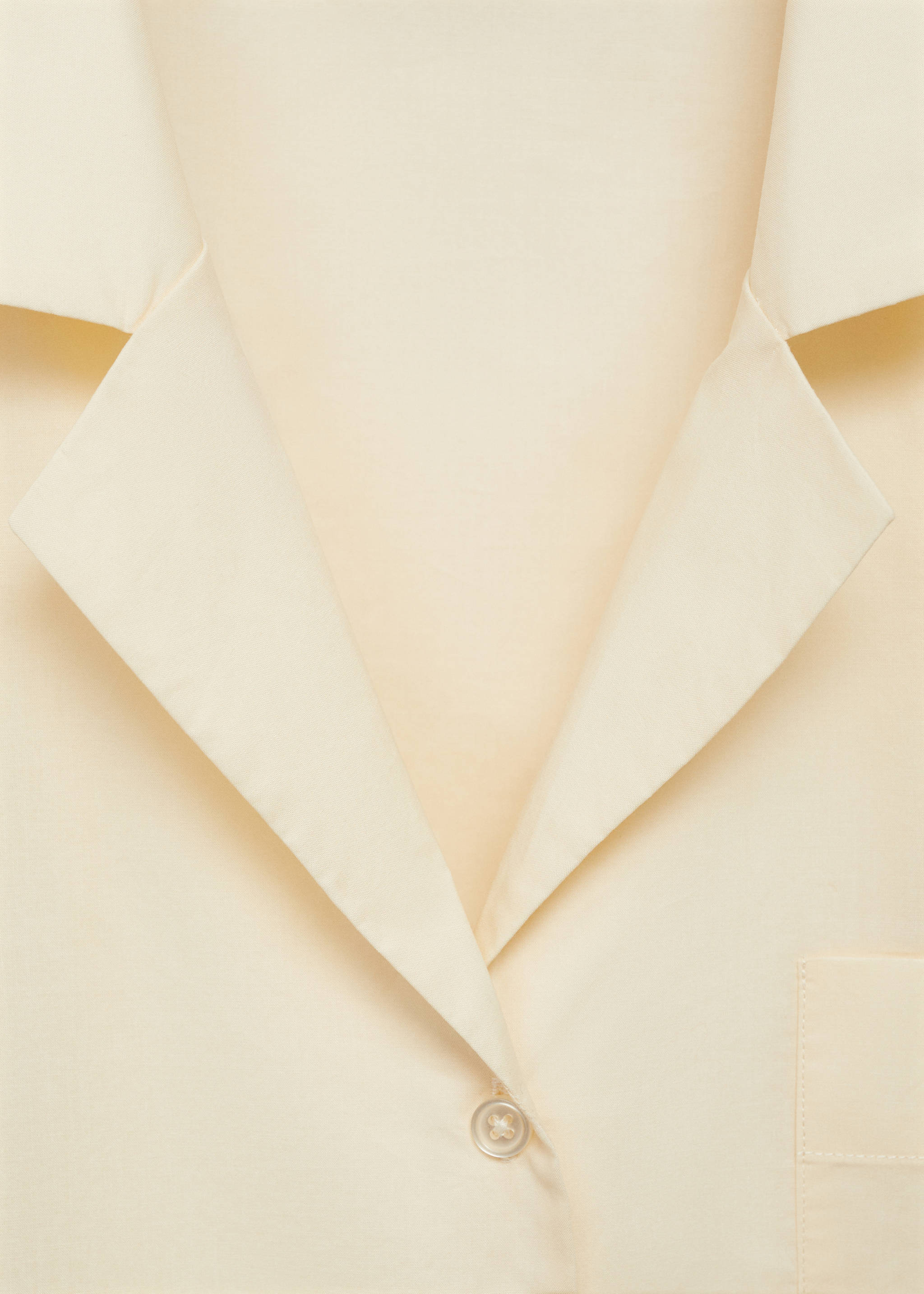 Garment-washed cotton shirt - Details of the article 0